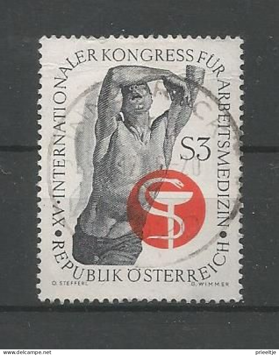 Austria - Oostenrijk 1966 Arbeitsmedicin 15th Int. Congress Y.T. 1052 (0) - Gebruikt