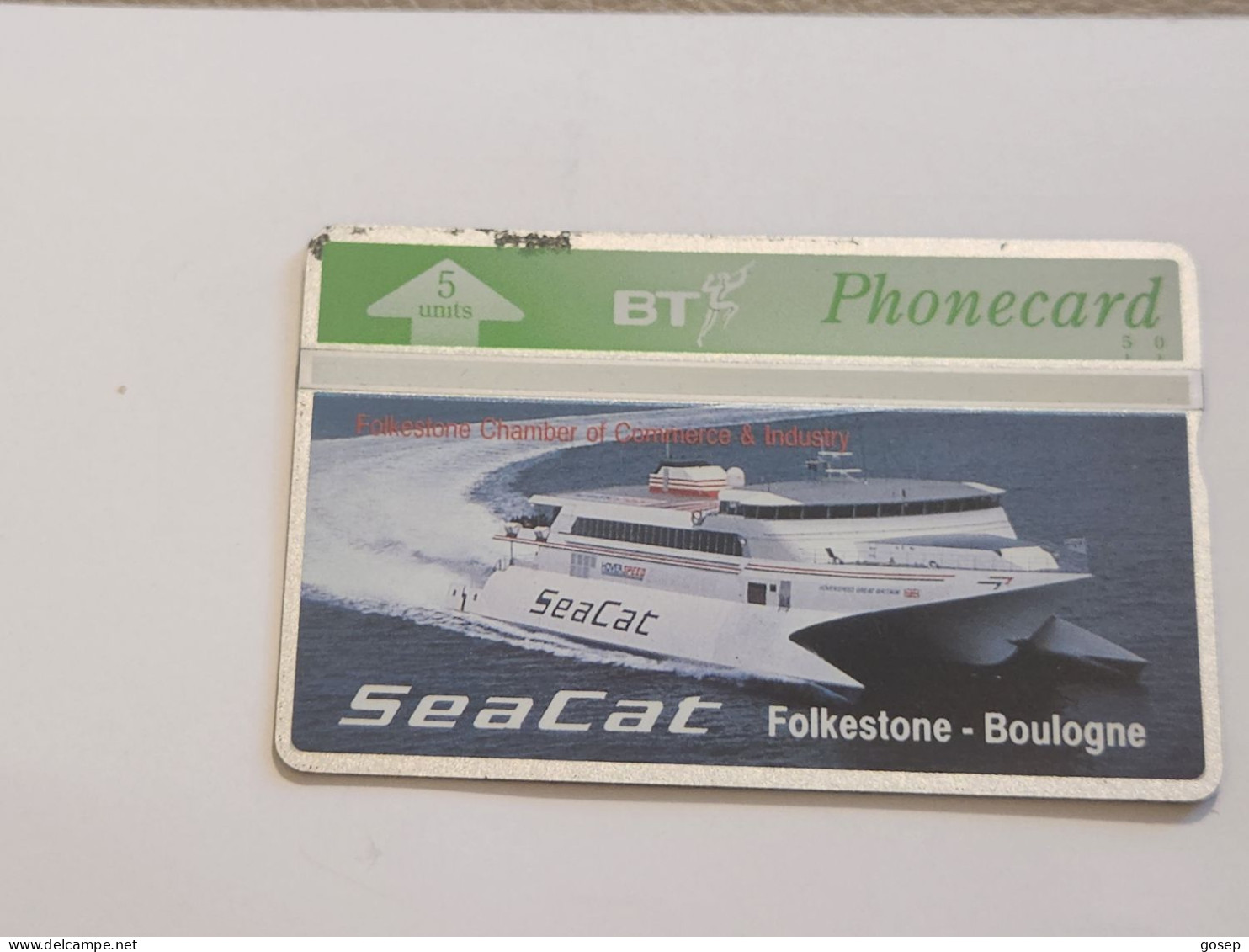 United Kingdom-(BTG-162)-Sea Cat/Folkestone Boulogne-(173)(5units)(345D24396)(tirage-500)(price Cataloge-30.00£-mint - BT Edición General