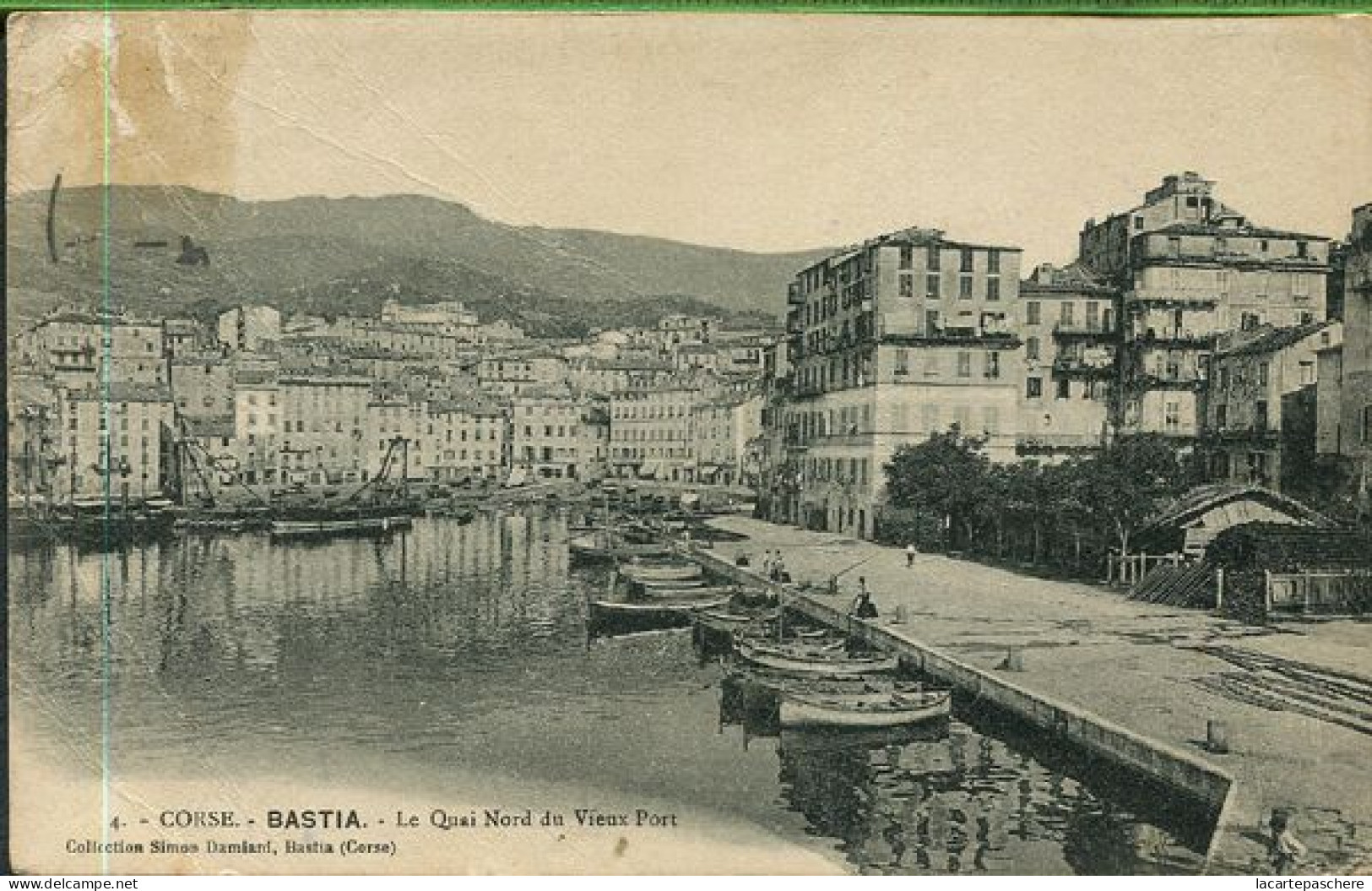 X127729 HAUTE CORSE BASTIA LE QUAI NORD DU VIEUX PORT - Bastia