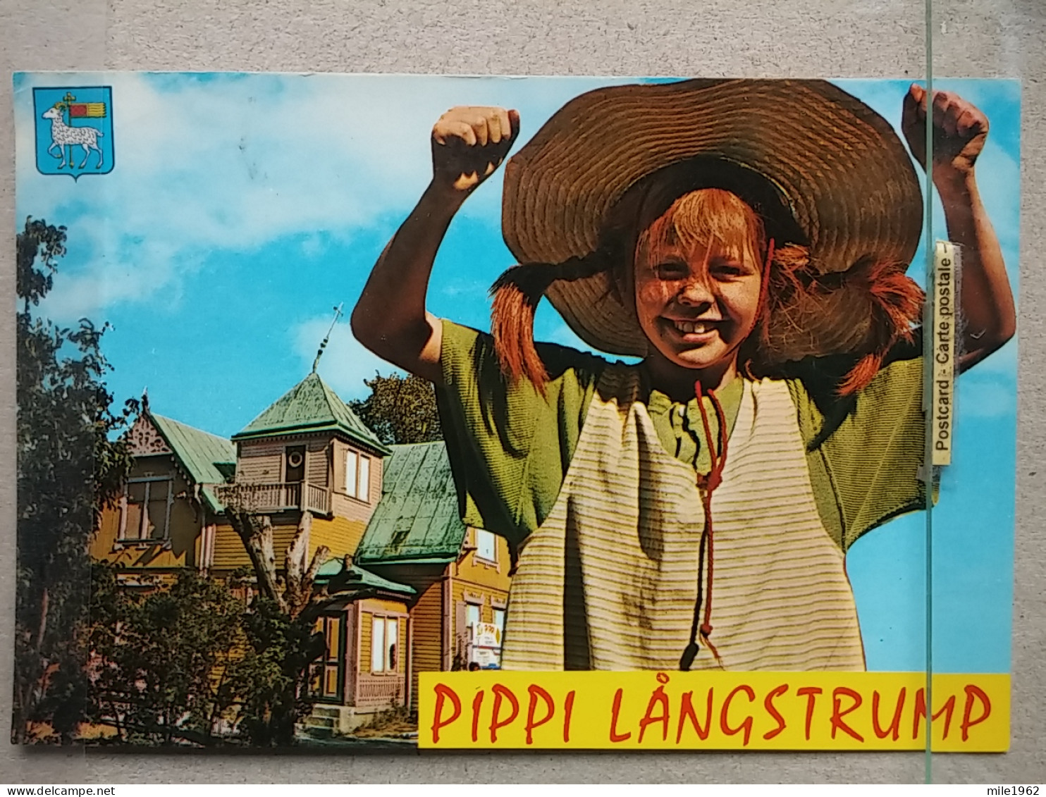 KOV 536-25 - SWEDEN, KNEIPPBYN, GOTLAND, VILLA VILLERKULLA, PIPPI LANGSTRUMP, CHAUSSETTES LONGUES PIPPI - Suède