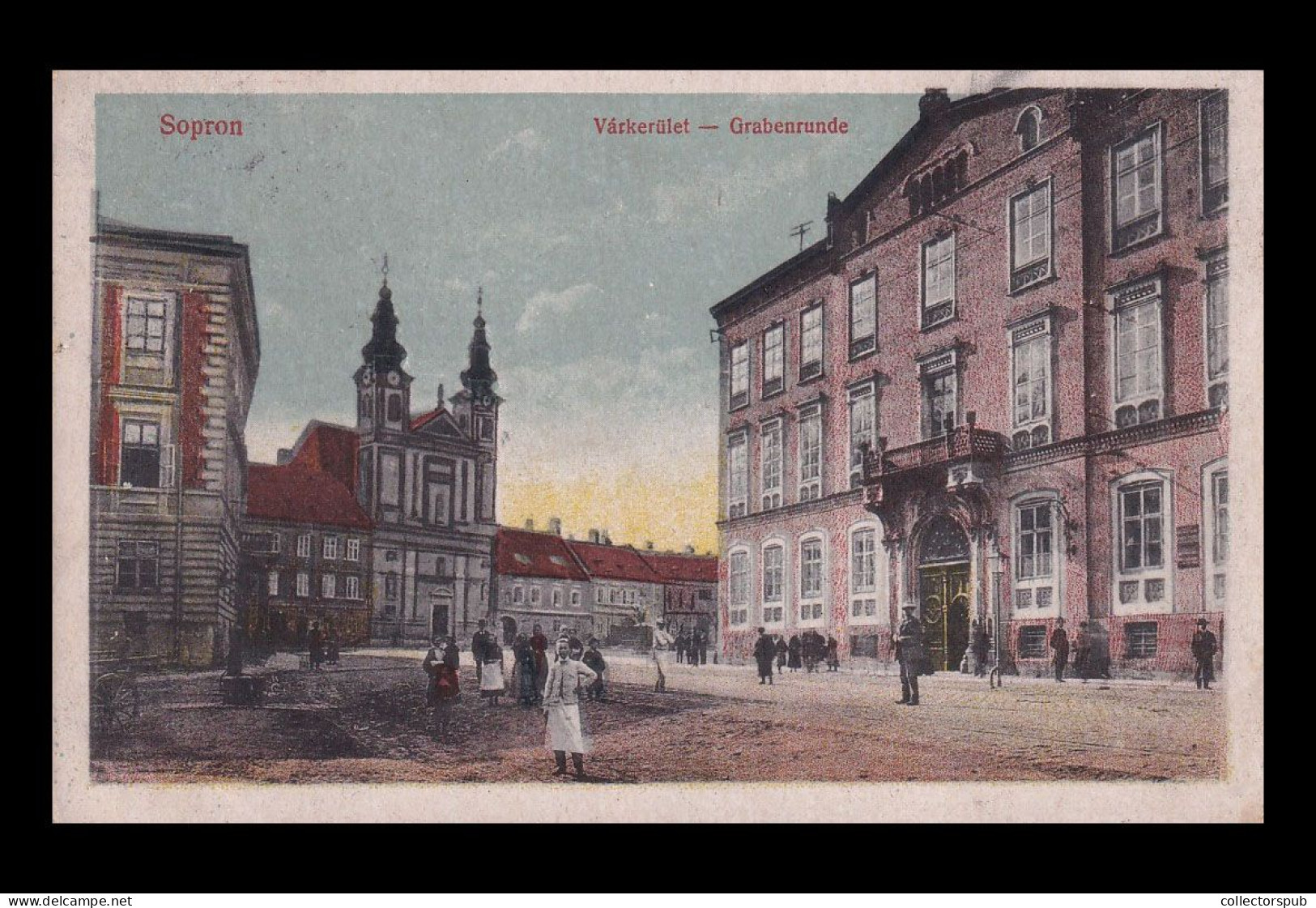 SOPRON  Vintage Postcard 1920. - Hungary