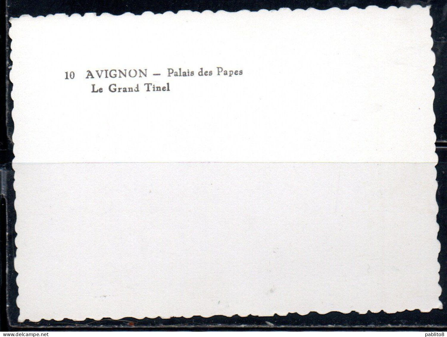 FRANCE FRANCIA AVIGNON PALAIS DE PAPES LE GRAND TINEL CARTE CARD CARTOLINA UNUSED NUOVA - Sonstige & Ohne Zuordnung