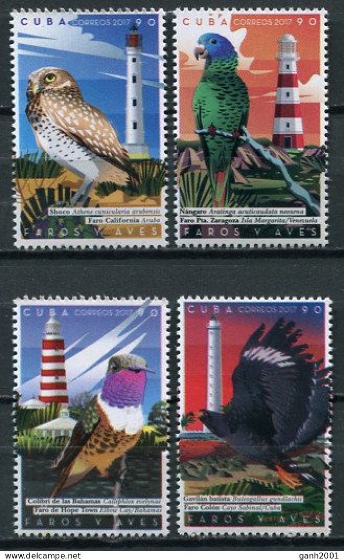 Cuba 2017 / Lighthouses Birds MNH Faros Aves Phares Oiseaux Leuchttürme Vögel / Cu4200 C2-9 - Vuurtorens