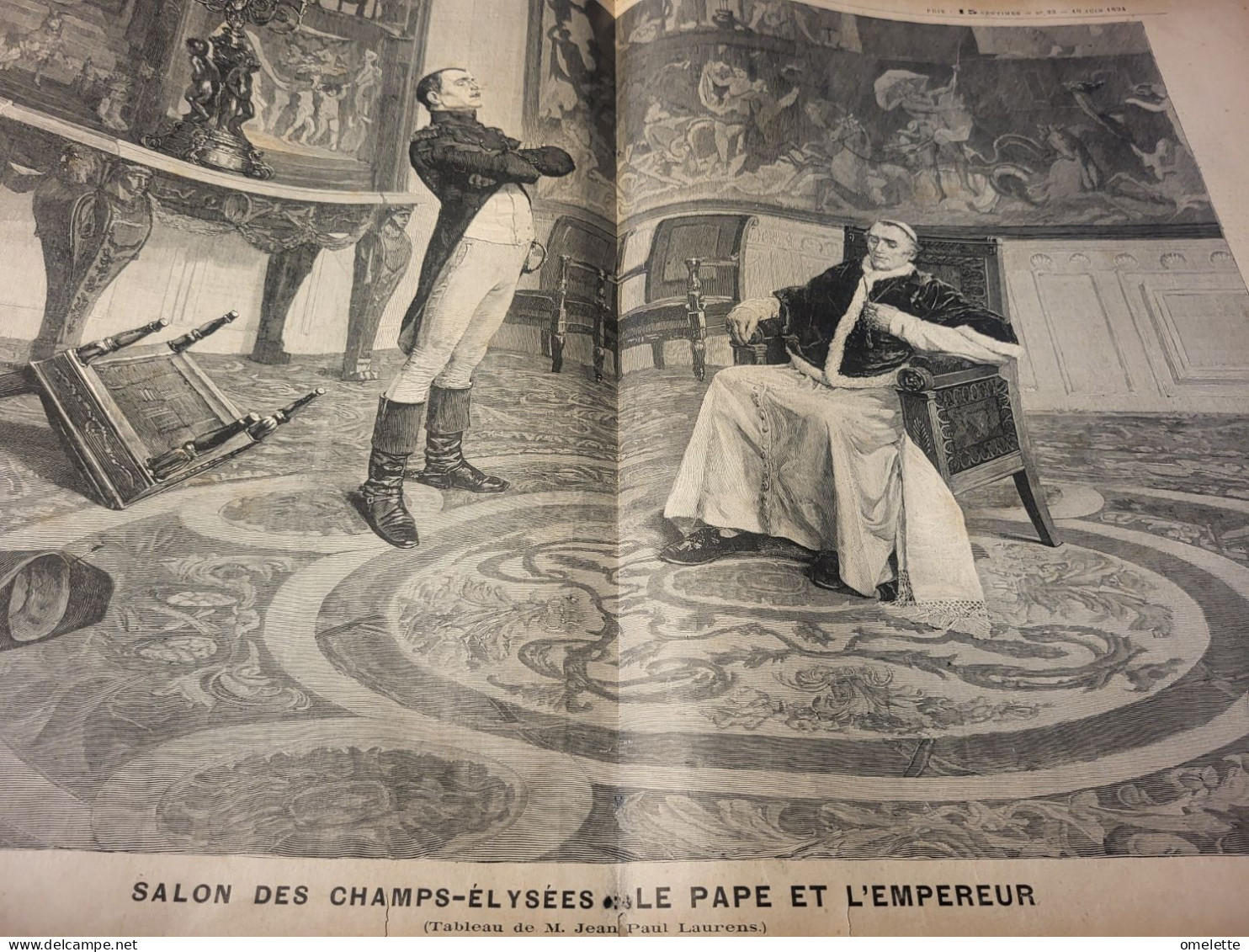 JOURNAL ILLUSTRE 94 / HANOTAUX LEYGUES FAURE DELCASSE BARTHOU LOURTIES PAPE ET EMPEREUR /PAUL BOURGET - Revistas - Antes 1900