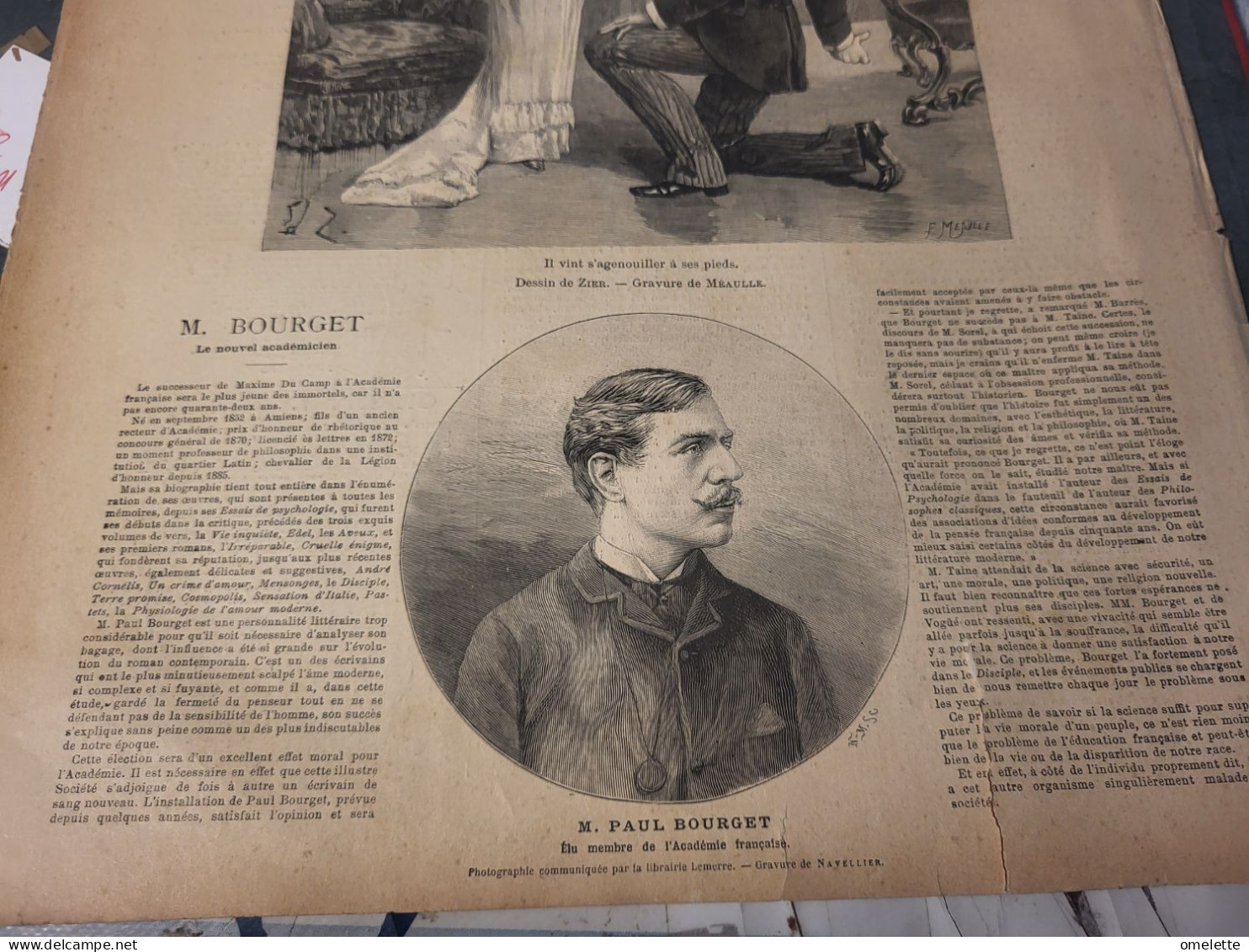 JOURNAL ILLUSTRE 94 / HANOTAUX LEYGUES FAURE DELCASSE BARTHOU LOURTIES PAPE ET EMPEREUR /PAUL BOURGET - Magazines - Before 1900