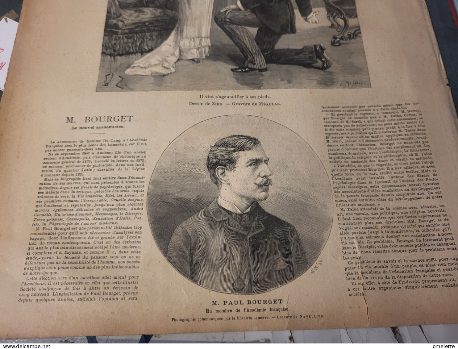 JOURNAL ILLUSTRE 94 / HANOTAUX LEYGUES FAURE DELCASSE BARTHOU LOURTIES PAPE ET EMPEREUR /PAUL BOURGET - Revistas - Antes 1900