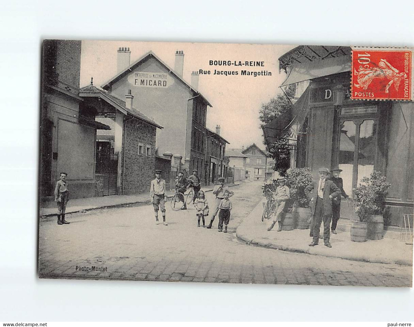 BOURG LA REINE : Rue Jacques Margottin - état - Bourg La Reine