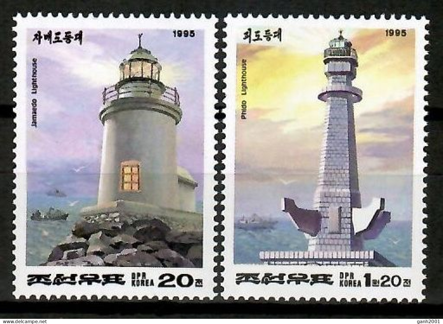 Korea North 1995 Corea / Lighthouses MNH Faros Leuchttürme / Cu13008  34-20 - Fari