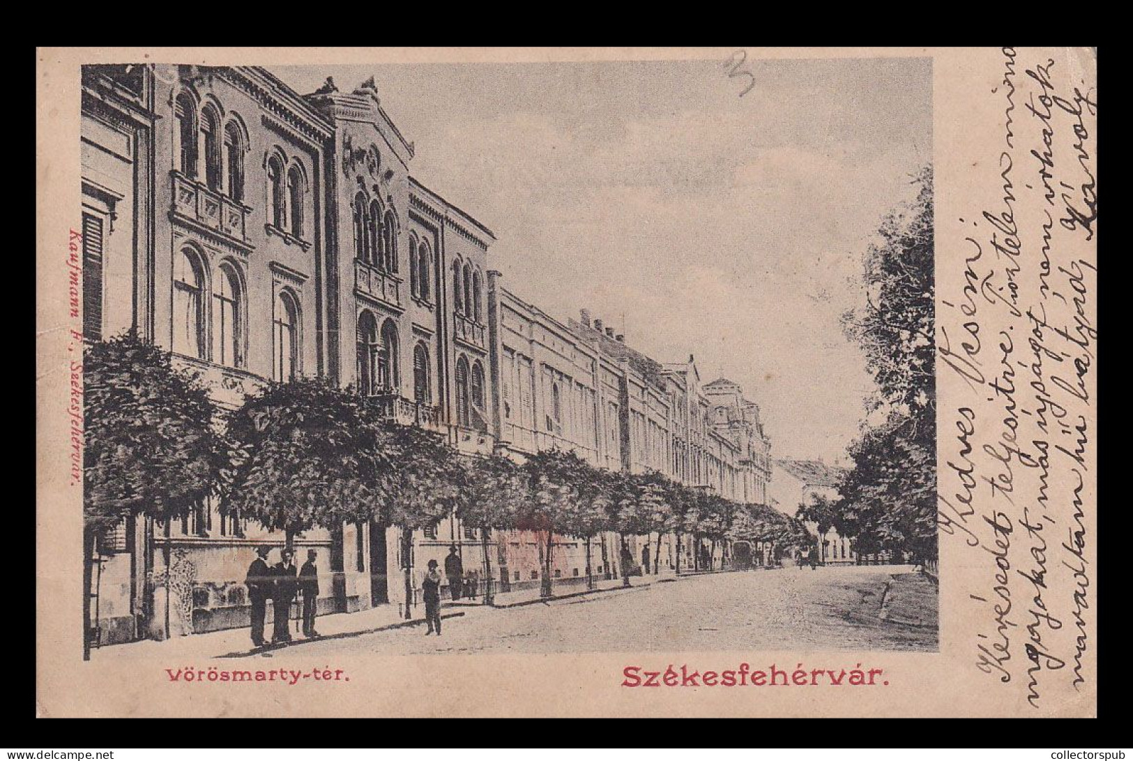 SZÉKESFEHÉRVÁR Vintage Postcard 1901 - Hungary