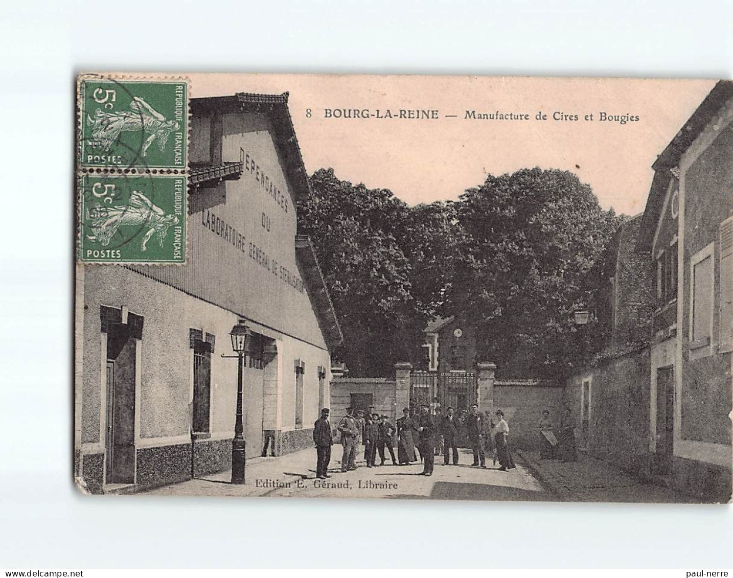 BOURG LA REINE : Manufacture De Cires Et Bougies - état - Bourg La Reine