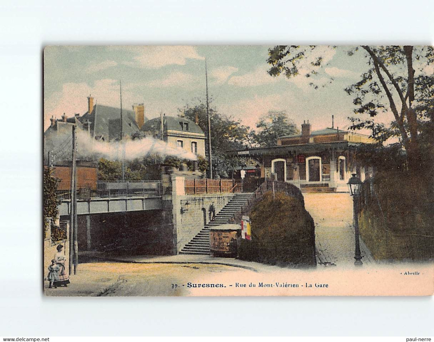 SURESNES : Rue Du Mont-Valérien, La Gare - état - Suresnes