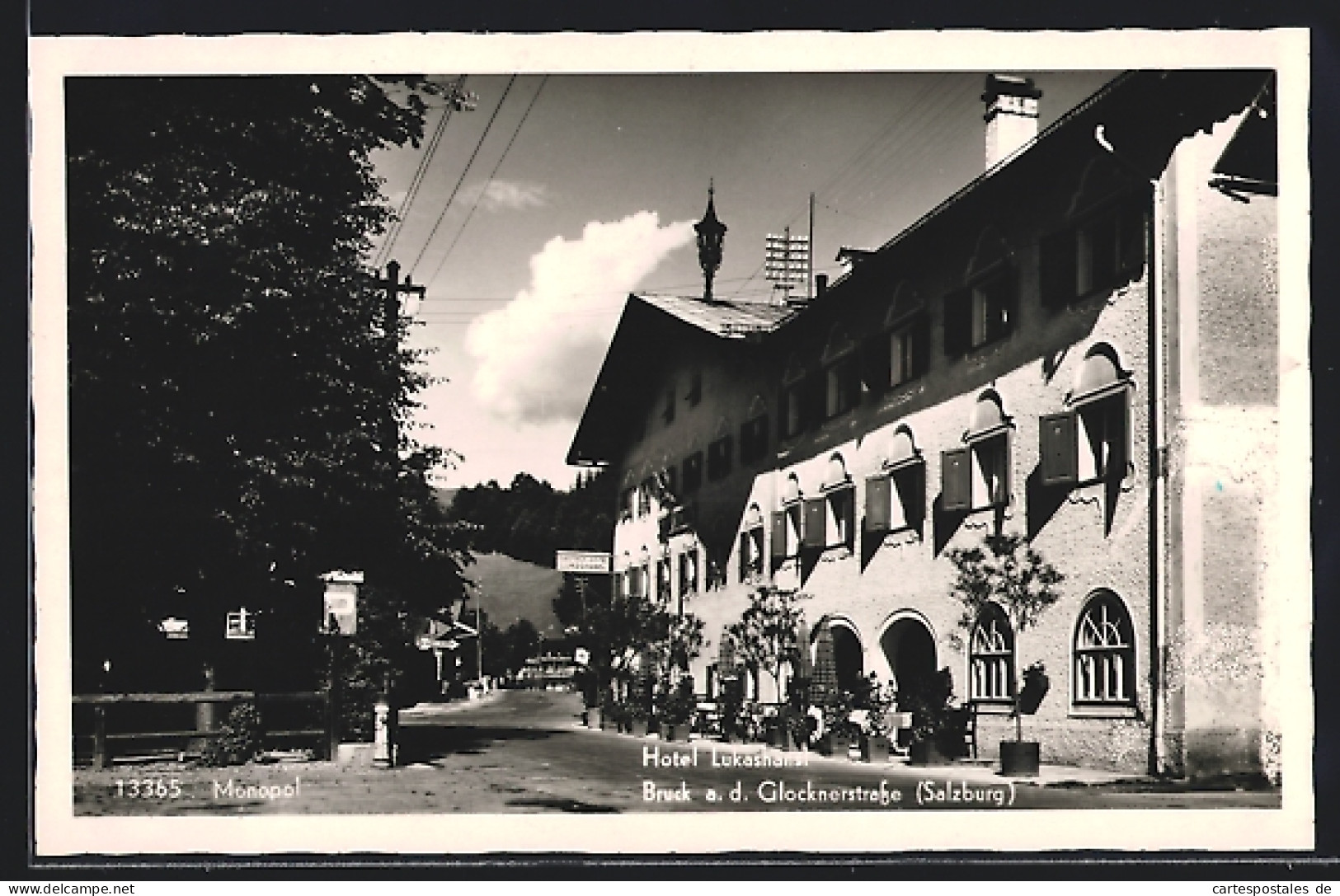 AK Bruck A. D. Glocknerstrasse, Hotel Lukashansl  - Sonstige & Ohne Zuordnung