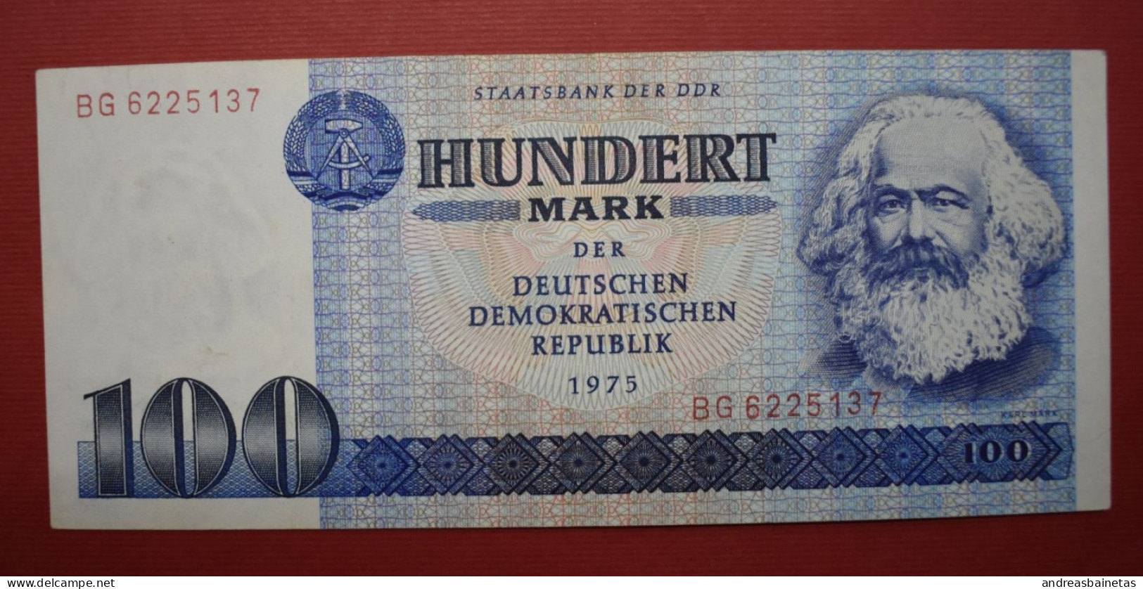 Banknotes Germany  German Democratic Republic 100 Mark 1975 P# 31 - 100 Mark