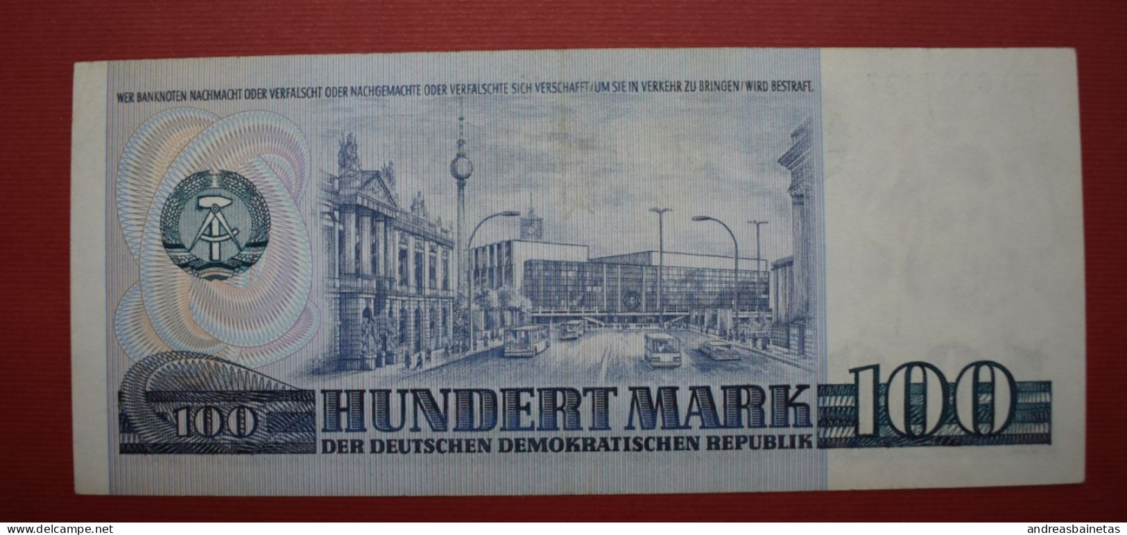 Banknotes Germany  German Democratic Republic 100 Mark 1975 P# 31 - 100 Mark