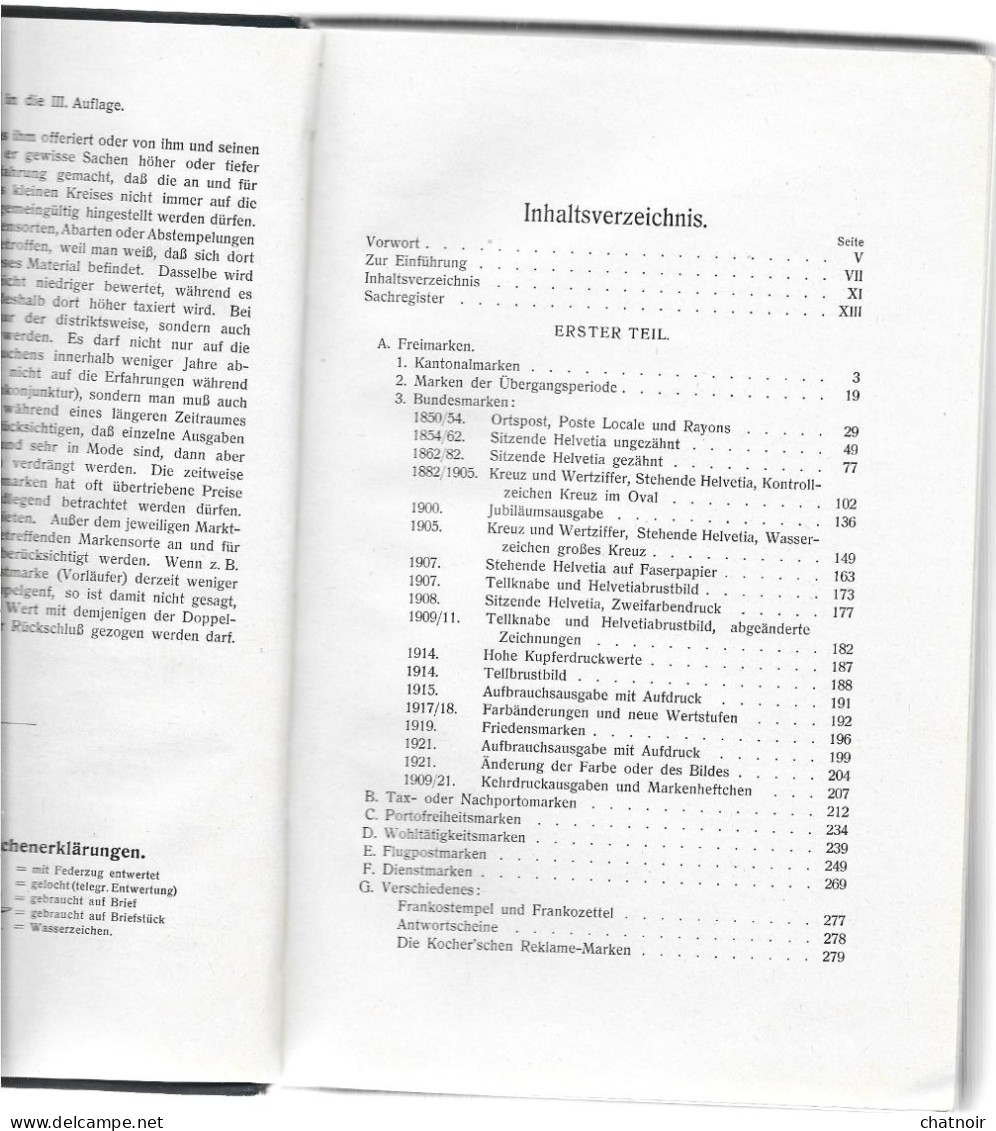 Catalogue  De SUISSE  1924  / ZUMSTEIM / DIE BRIEFMARKEN DER SCHWEIZ  /couverture Avec Ruban Adhésif - Sonstige & Ohne Zuordnung