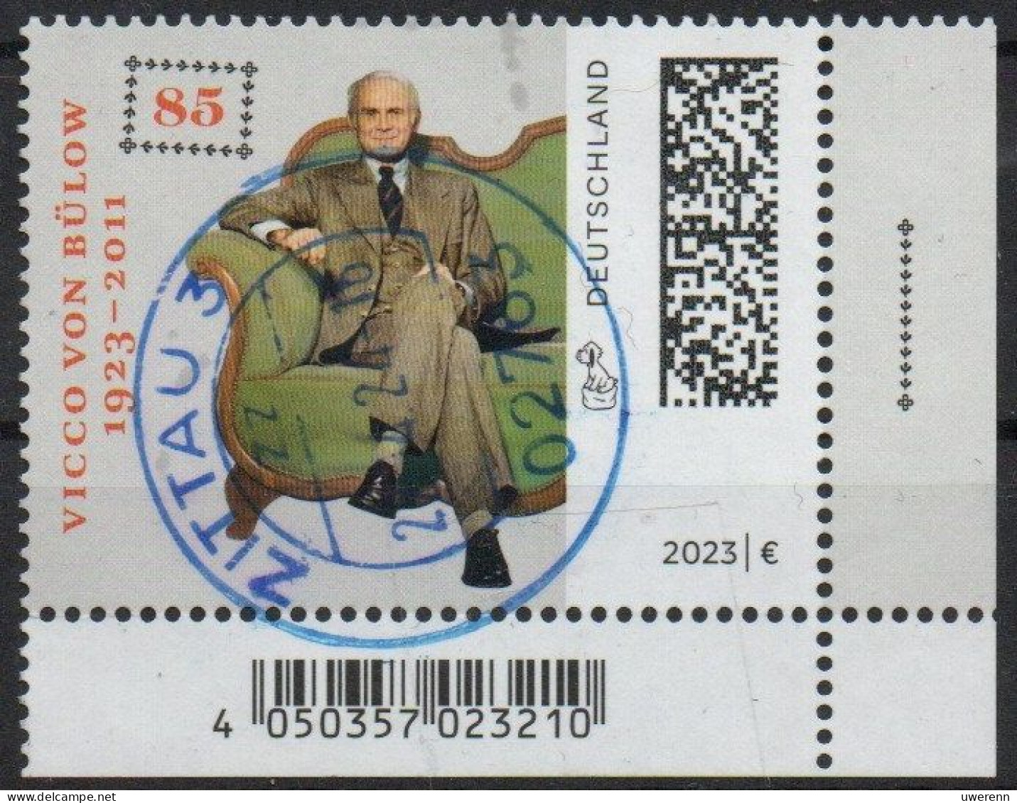 Deutschland 2023. Loriot, Marke Aus Bogen, Mi 3794 Gestempelt - Used Stamps
