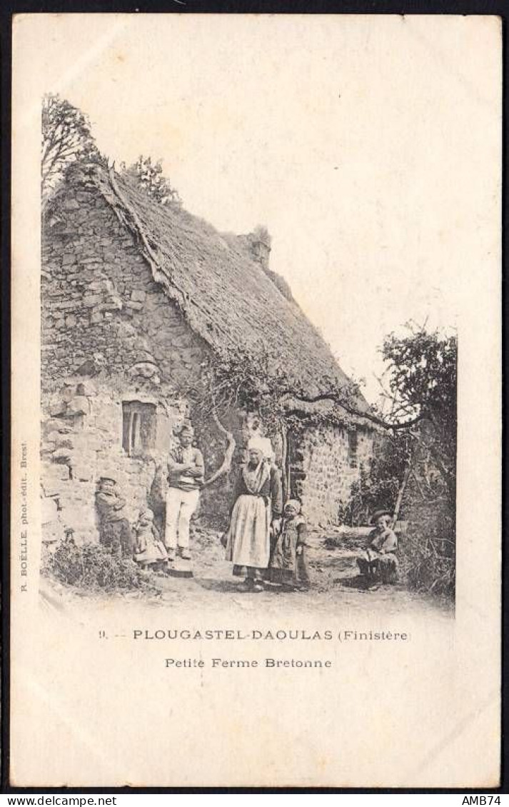 29-0031 - Carte Postale FINISTERE (29) - PLOUGASTEL-DAOULAS - Petite Ferme Bretonne - Plougastel-Daoulas