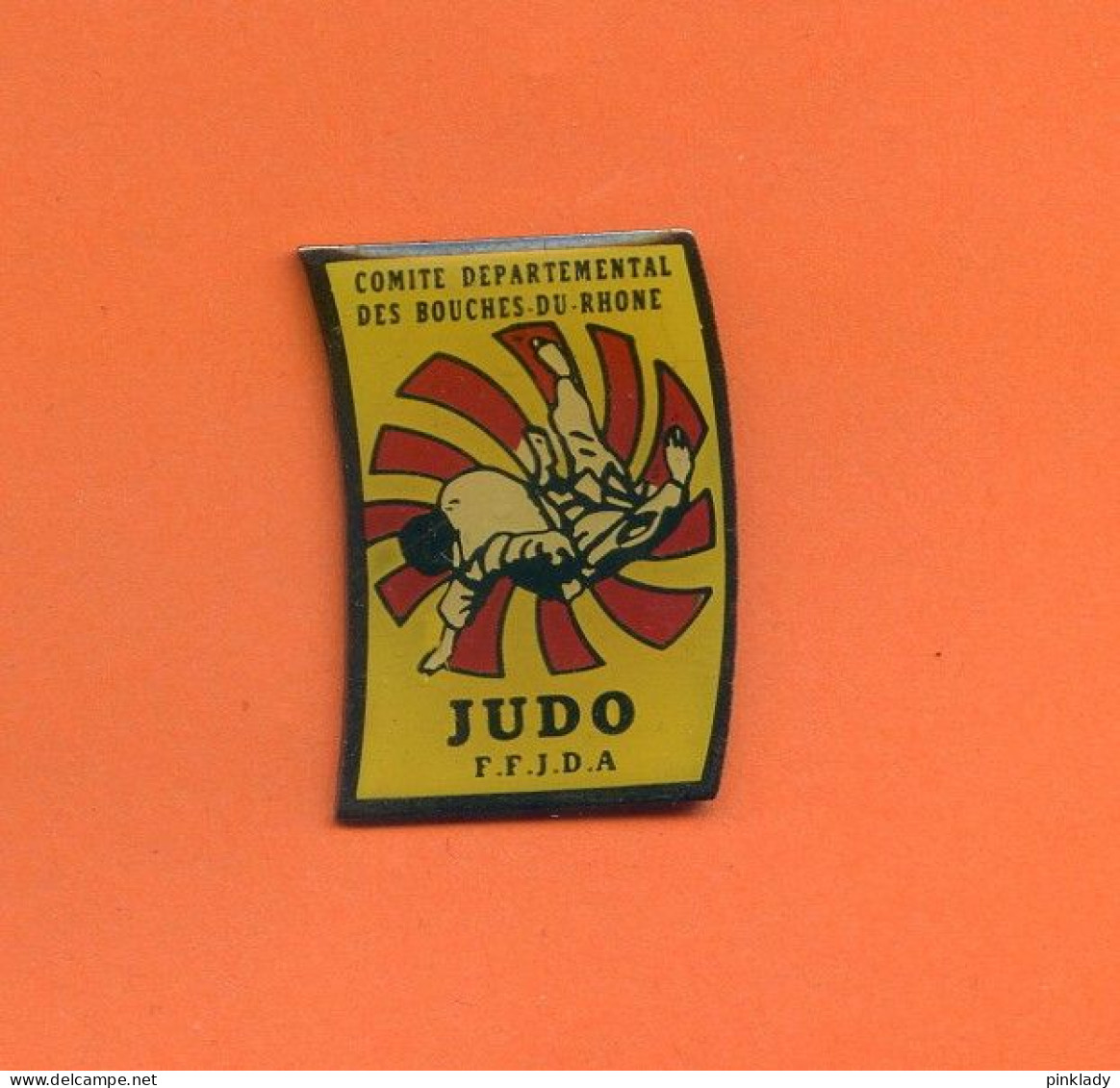 Rare Pins Judo Ffjda Comite Bouches Du Rhone Ab161 - Judo