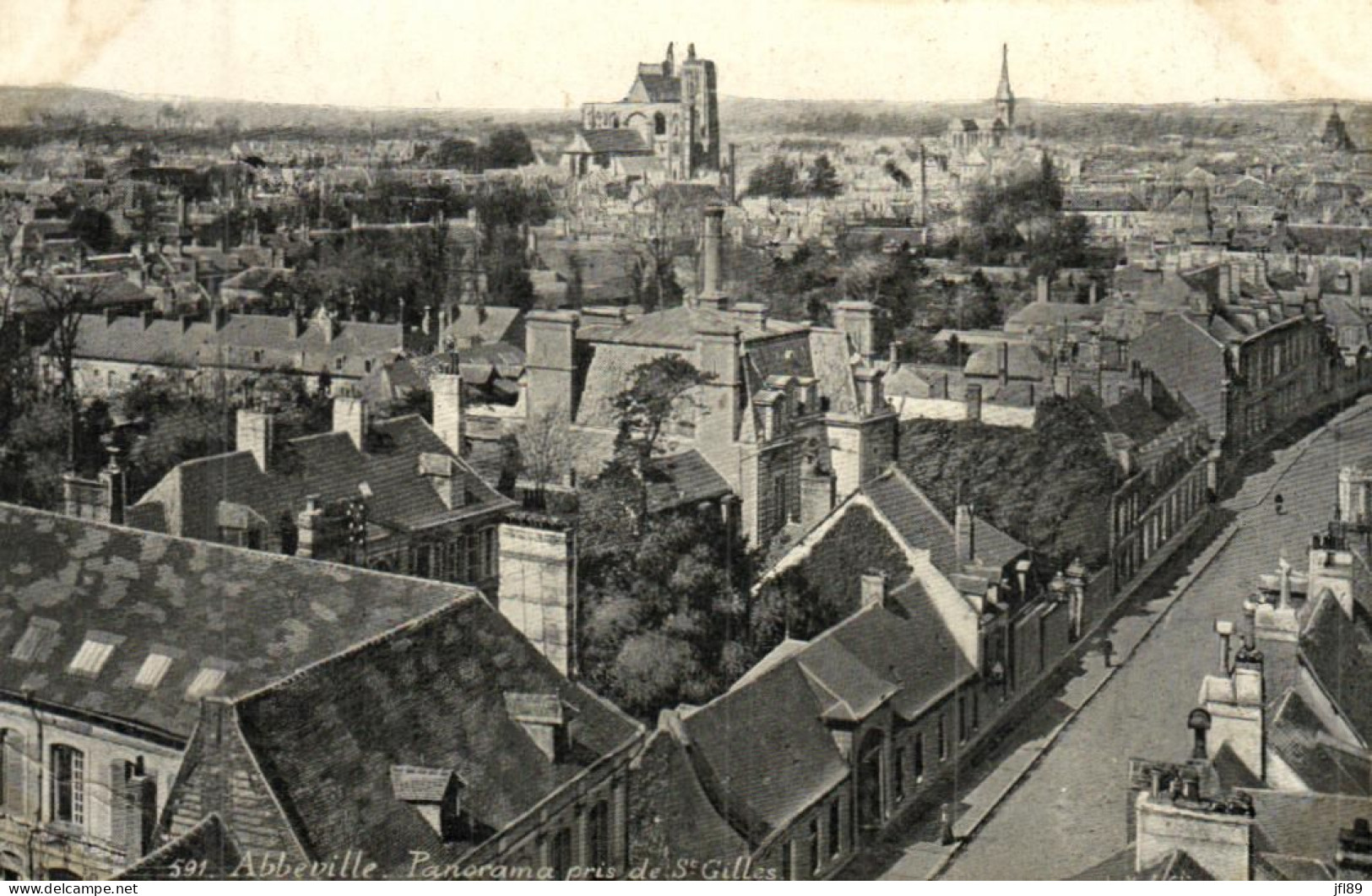 80 - Somme - Abbéville - Panorama Pris De St Gilles - 7223 - Abbeville