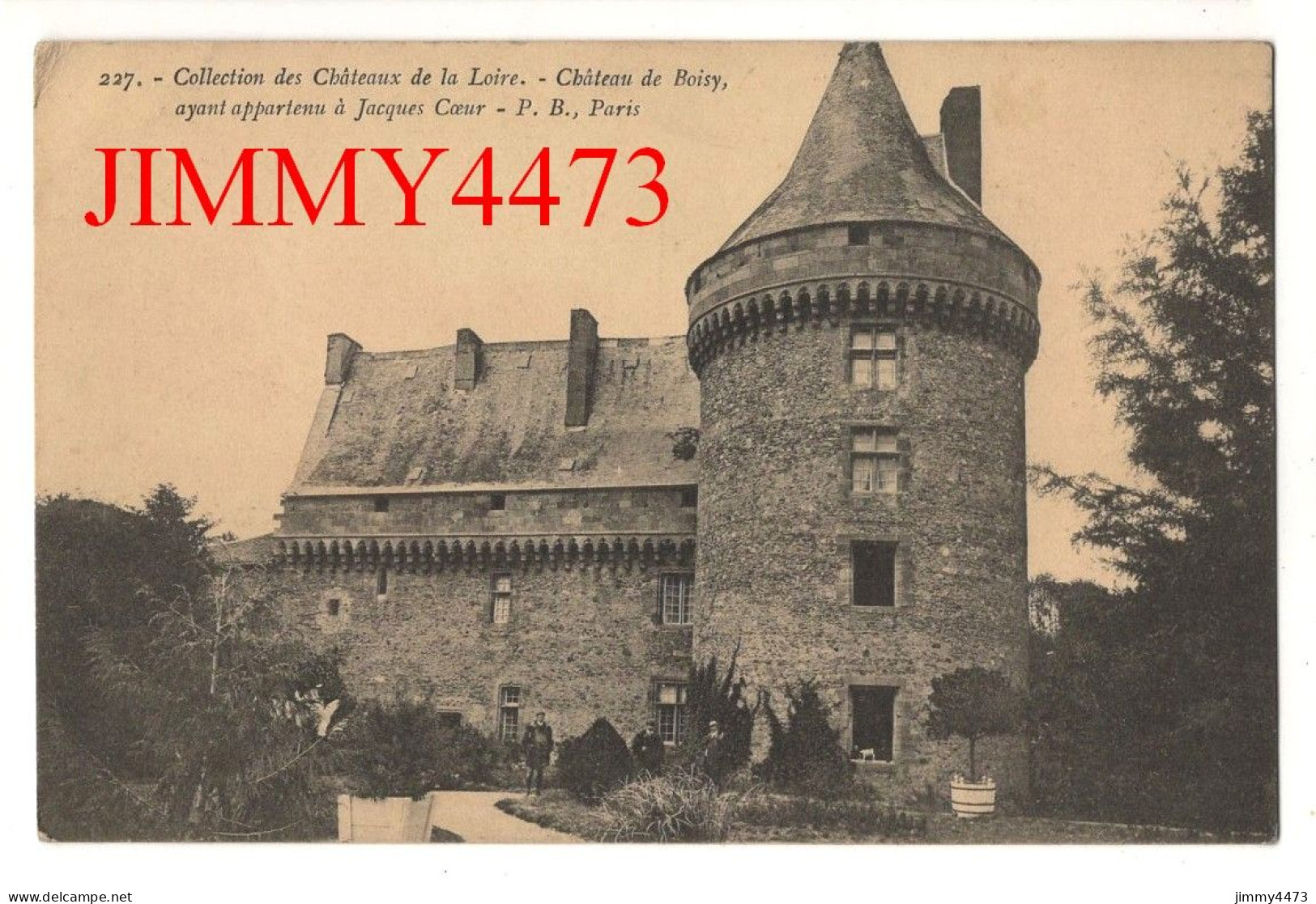 CPA - Château De BOISY  Ayant Appartenu à Jacques Coeur( Ballaison Haute Savoie ) - N° 227 - Edit. P. B. Paris - Autres & Non Classés