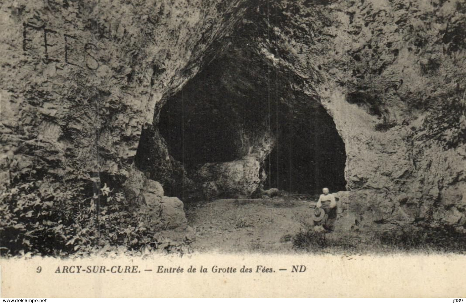 89 - Yonne - Arcy-sur-Cure - Entrée De La Grotte Des Fées - 7224 - Autres & Non Classés