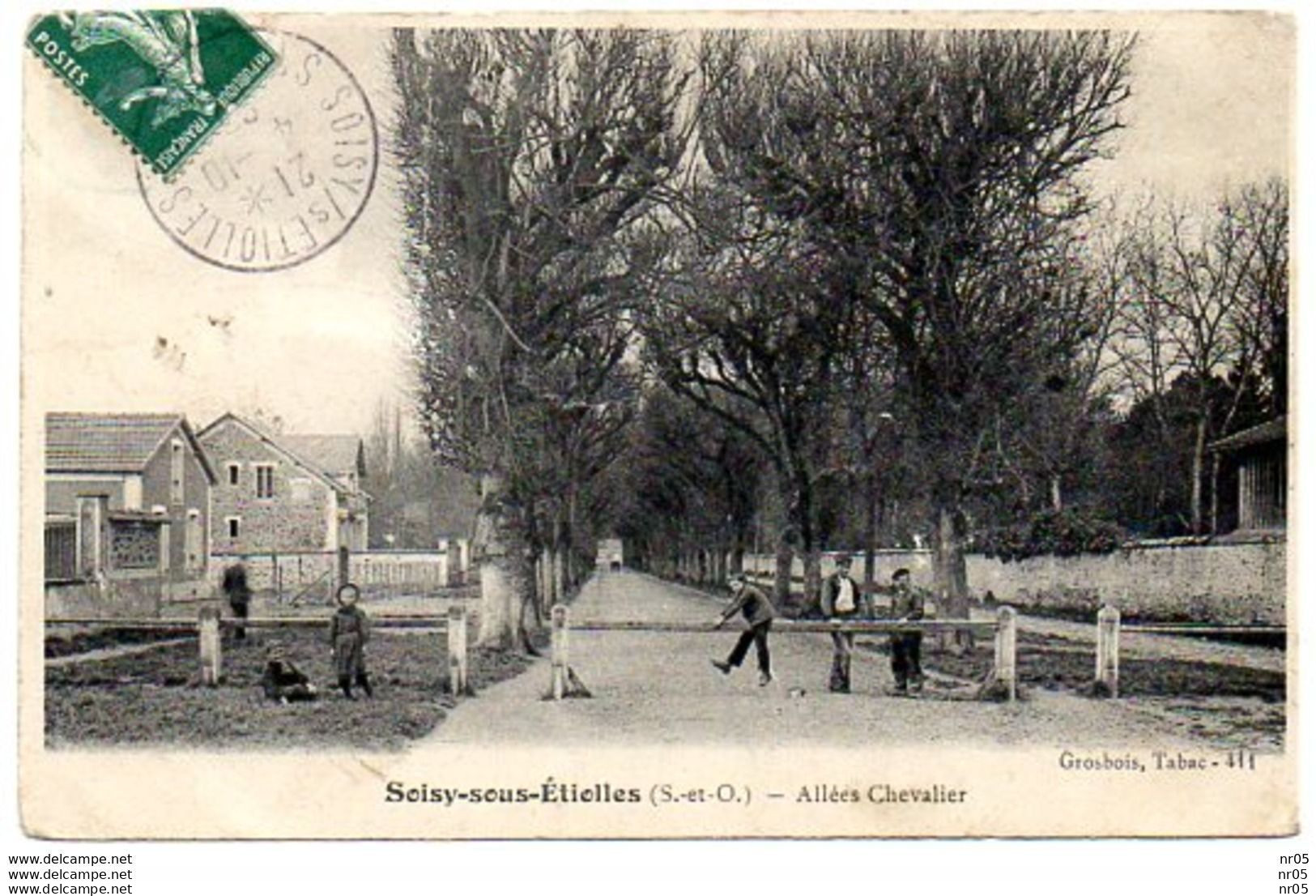 91 -  SOISY Sous ETIOLLES   ( Essonne )    - Allées Chevalier - Other & Unclassified