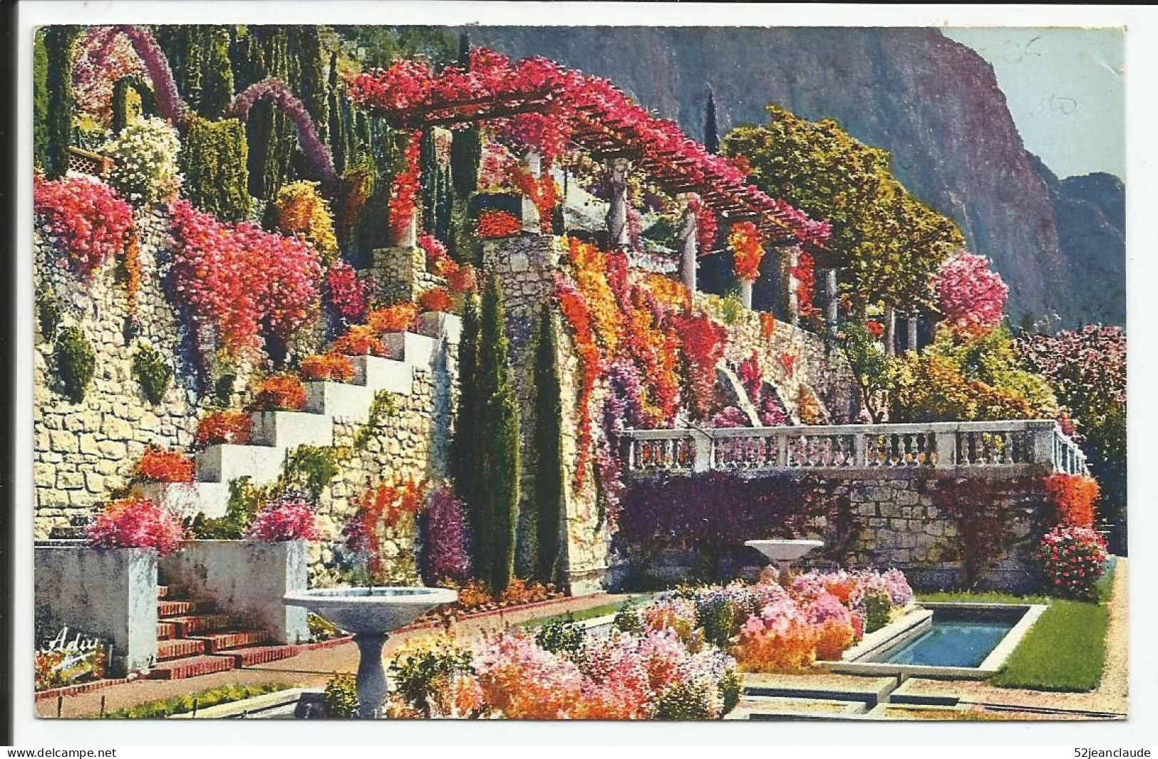 La Côte D'Azur Jardins Fleuris    1930-35     N° 12361  Très Rare - Andere & Zonder Classificatie