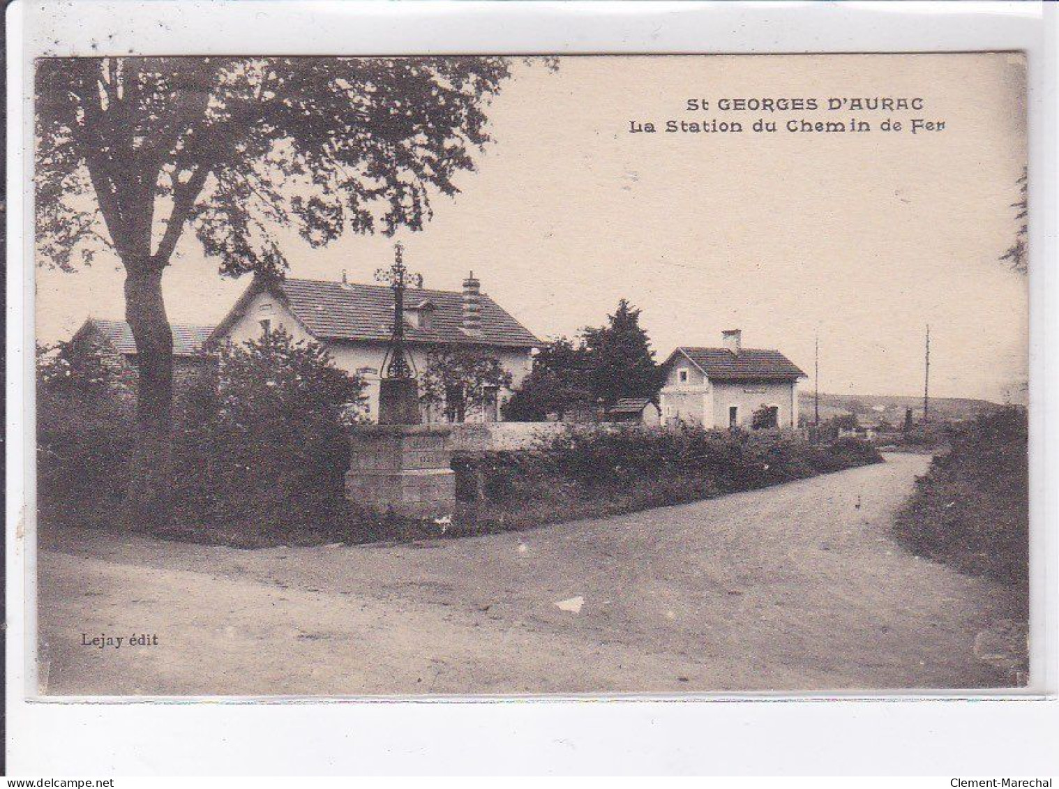 SAINT-GEORGES-D'AURAC: La Station Du Chemin De Fer - Très Bon état - Andere & Zonder Classificatie