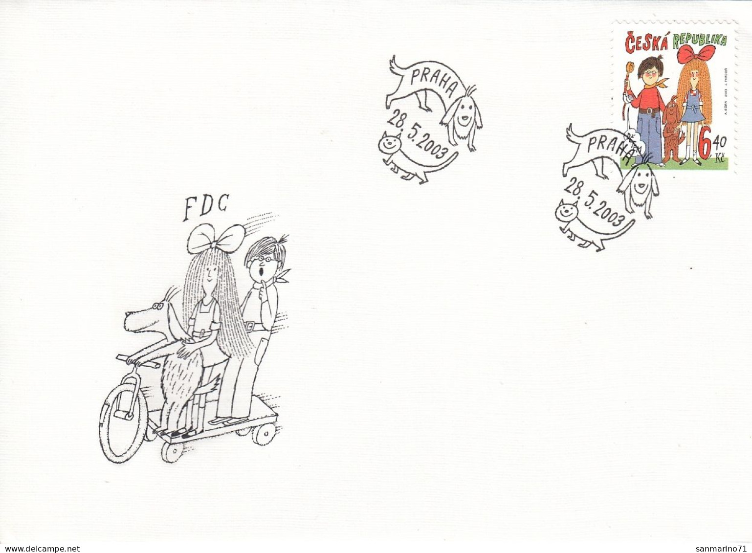 FDC CZECH REPUBLIC 357 - Andere & Zonder Classificatie