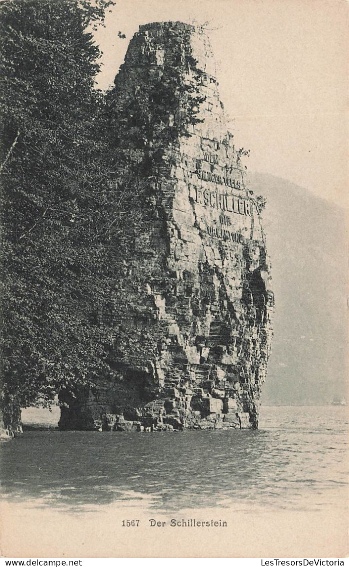 SUISSE - Der Schillerstfein - Vue Générale - Monument - Carte Postale Ancienne - Seelisberg