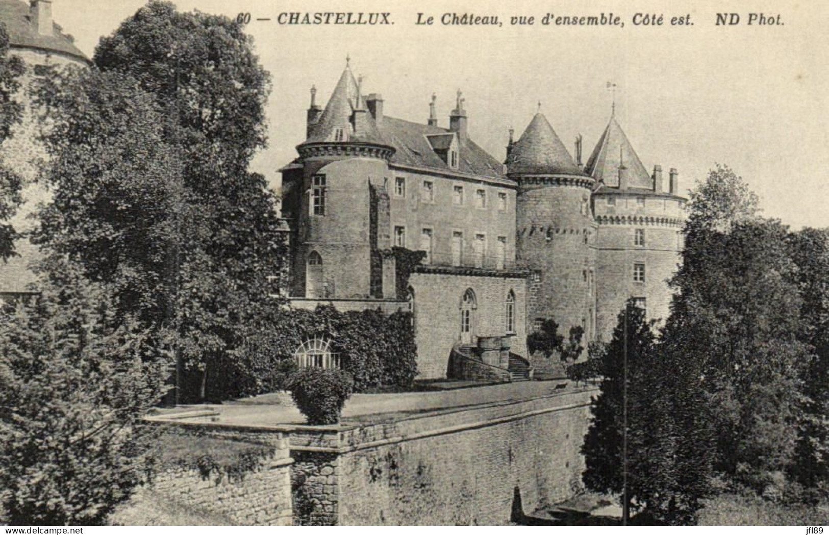89 - Yonne - Chastellux - Lee Château - Vue D'ensemble - 7227 - Sonstige & Ohne Zuordnung