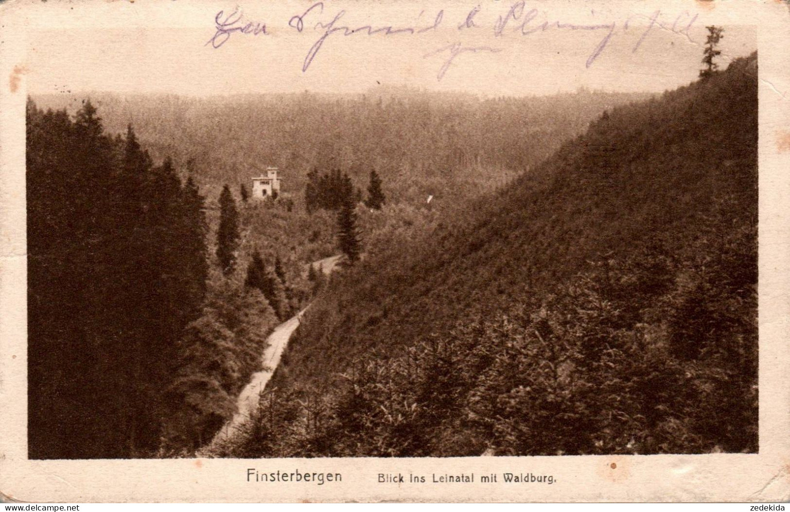 H1800 - Finsterbergen Leinatal Mit Waldburg - Georg Krautwurst - Friedrichroda