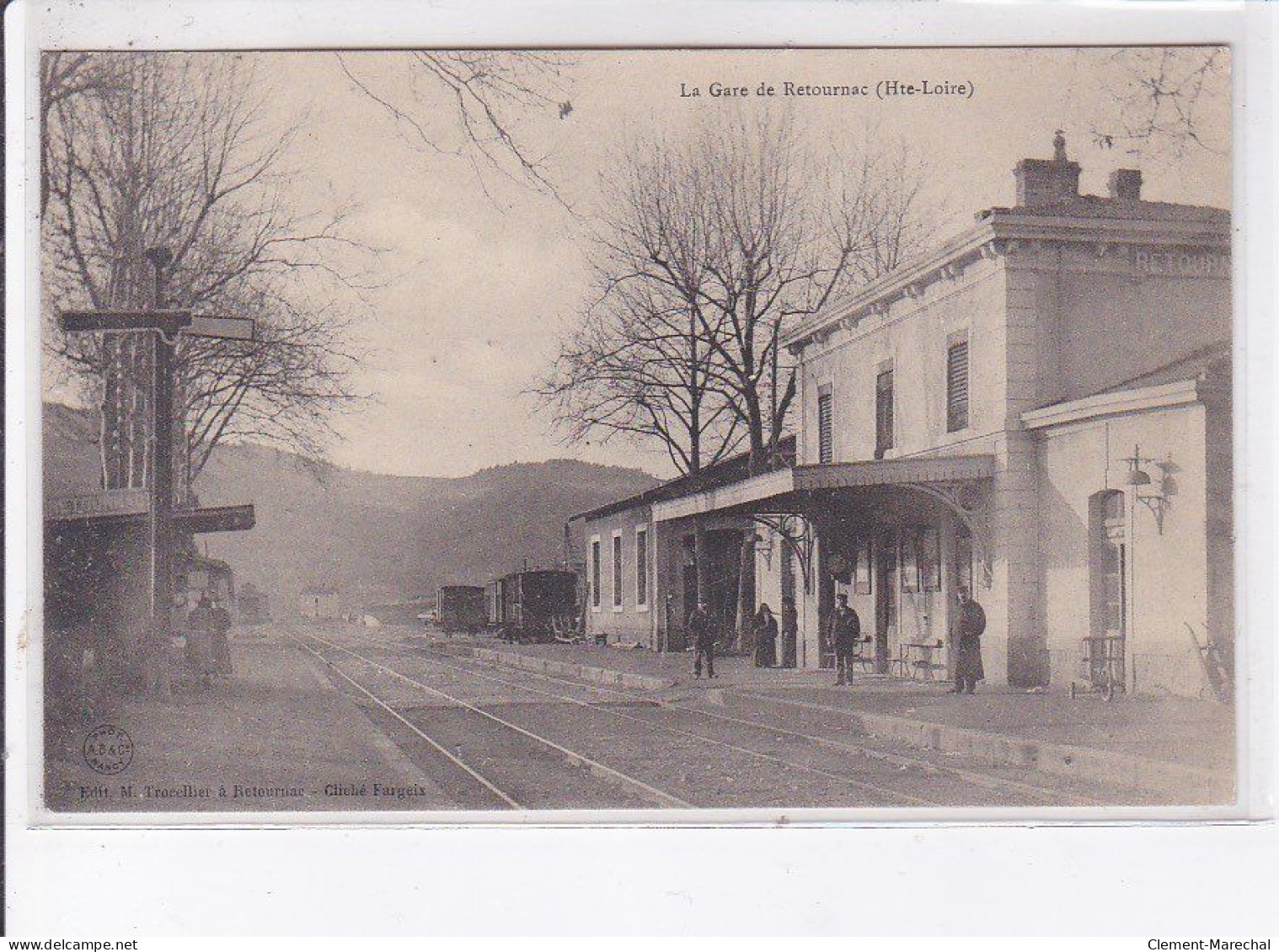 RETOURNAC: La Gare - Très Bon état - Retournac