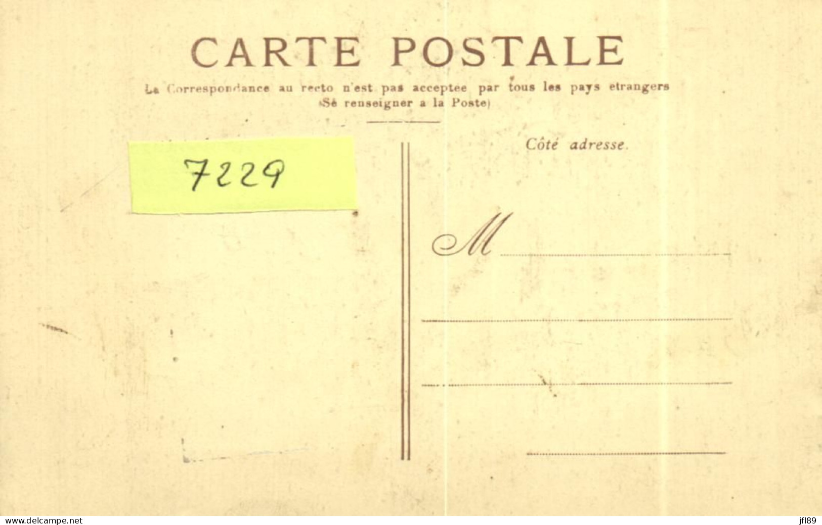 Thème - Transport - Aviation - Biplan Bréguet-Richet - Construit à Douai - 7229 - 1919-1938: Interbellum