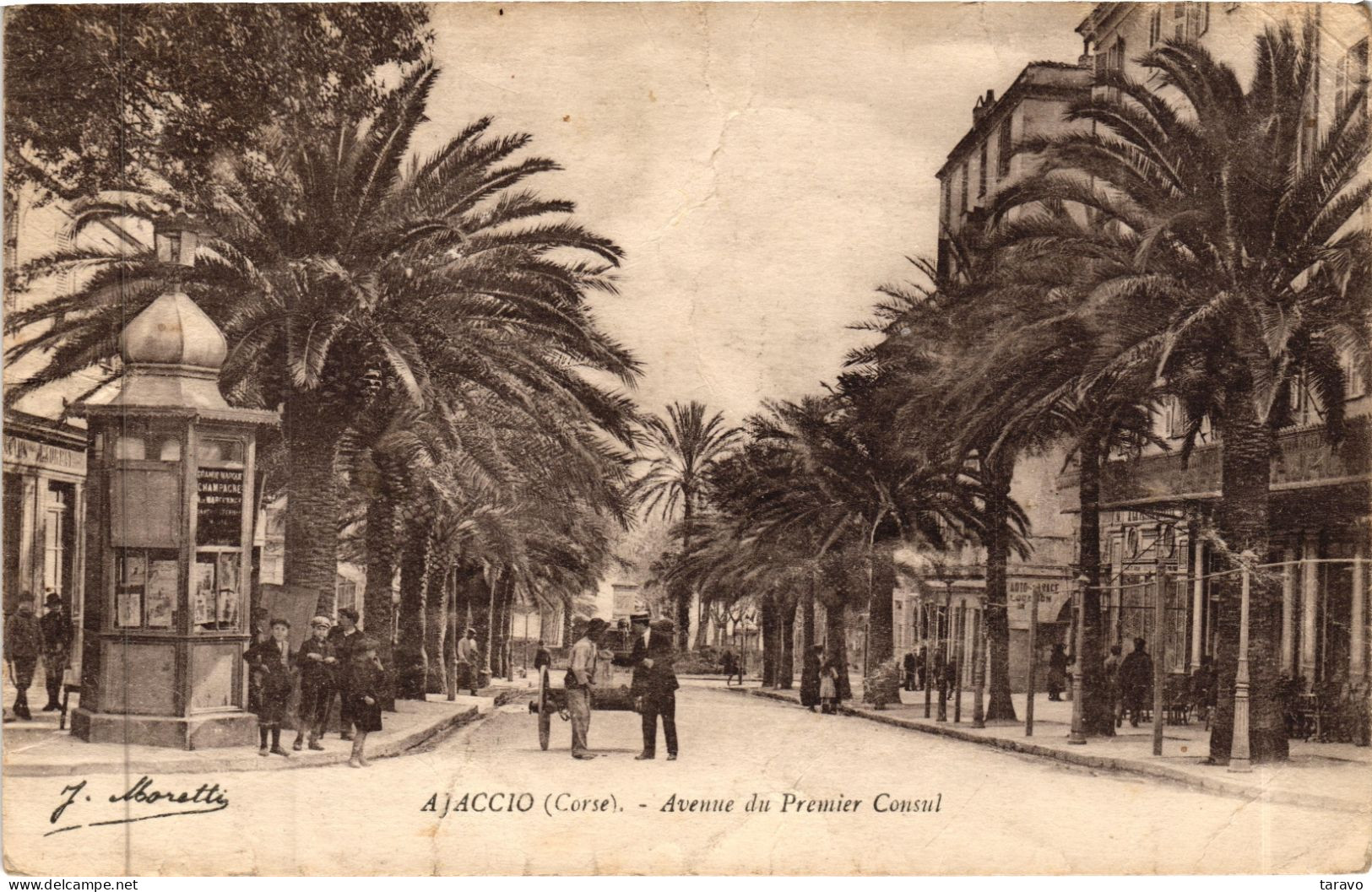 CORSE - AJACCIO - Avenue Du 1er Consul - Animation Au Kiosque - Ajaccio