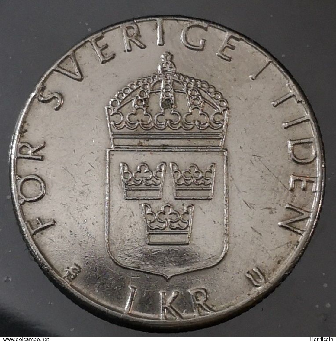 Monnaie Suède - 1978 - 1 Krona Carl XVI Gustaf - Suède