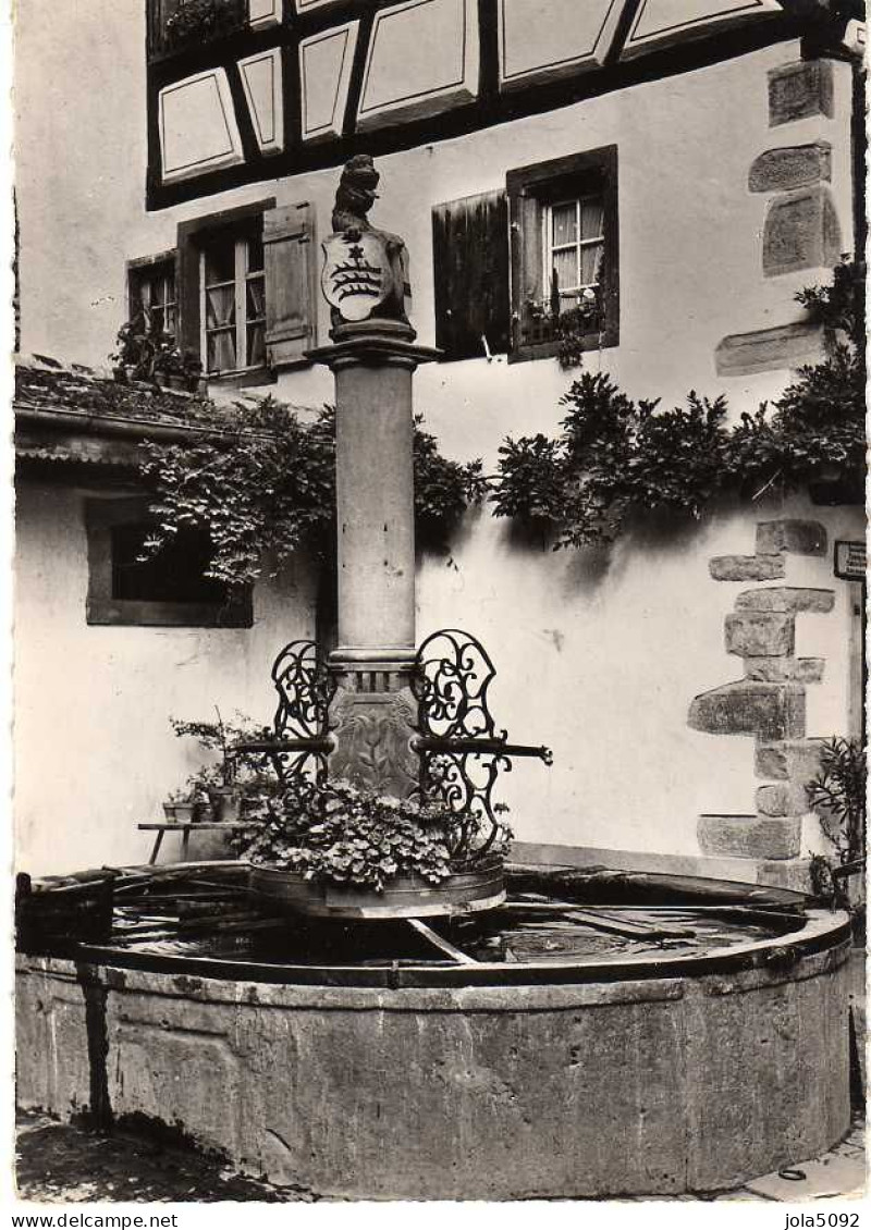 68 - RIQUEWIR - Fontaine Près Du Dolder - Riquewihr