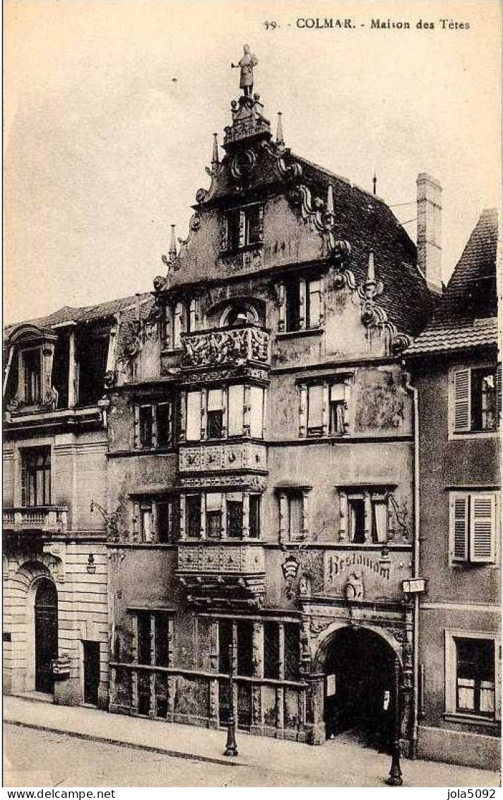 68 - COLMAR - Maison Des Têtes - Colmar