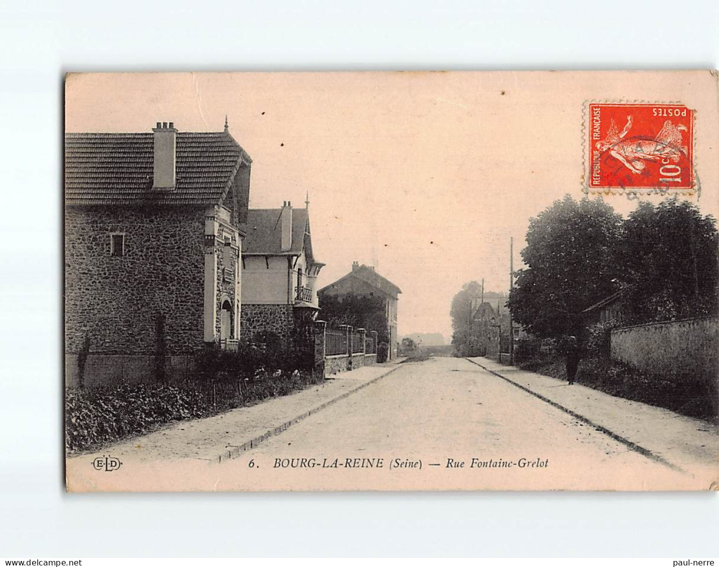 BOURG LA REINE : Rue Fontaine-Grelot - état - Bourg La Reine