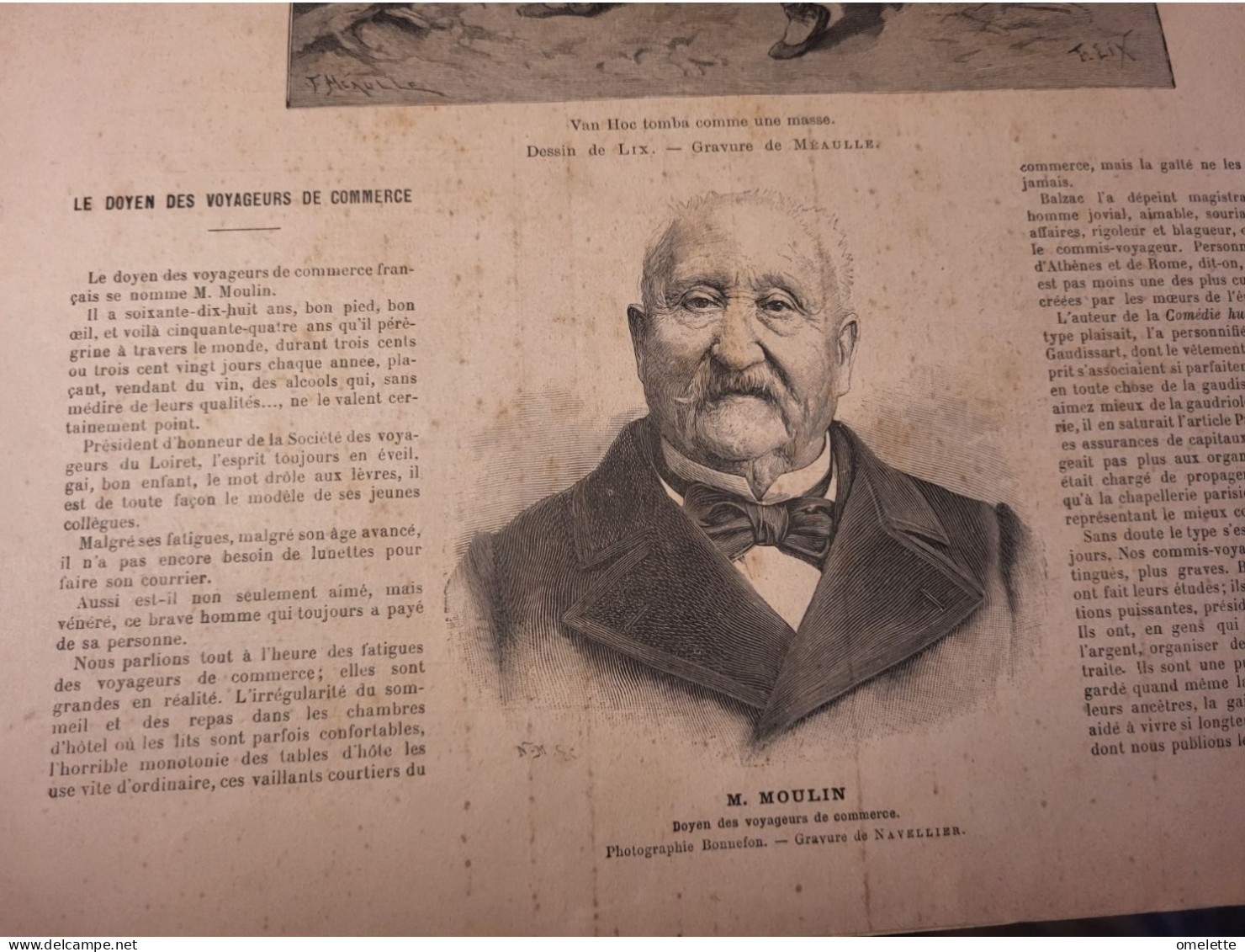 JOURNAL ILLUSTRE 94 / LUCY BERTHET OPERA /MINISTERE PERIER /LOIRET DOYEN DES VOYAGEURS DE COMMERCE - Zeitschriften - Vor 1900