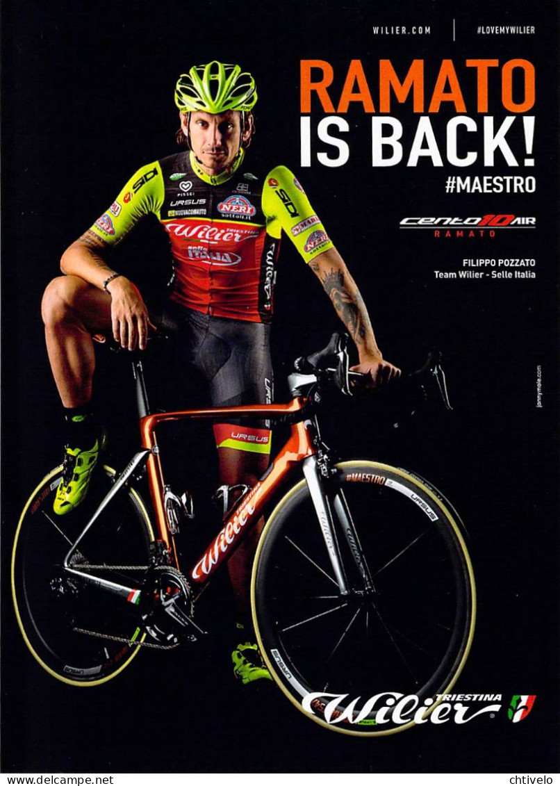 Cyclisme, Filippo Pozzato - Radsport