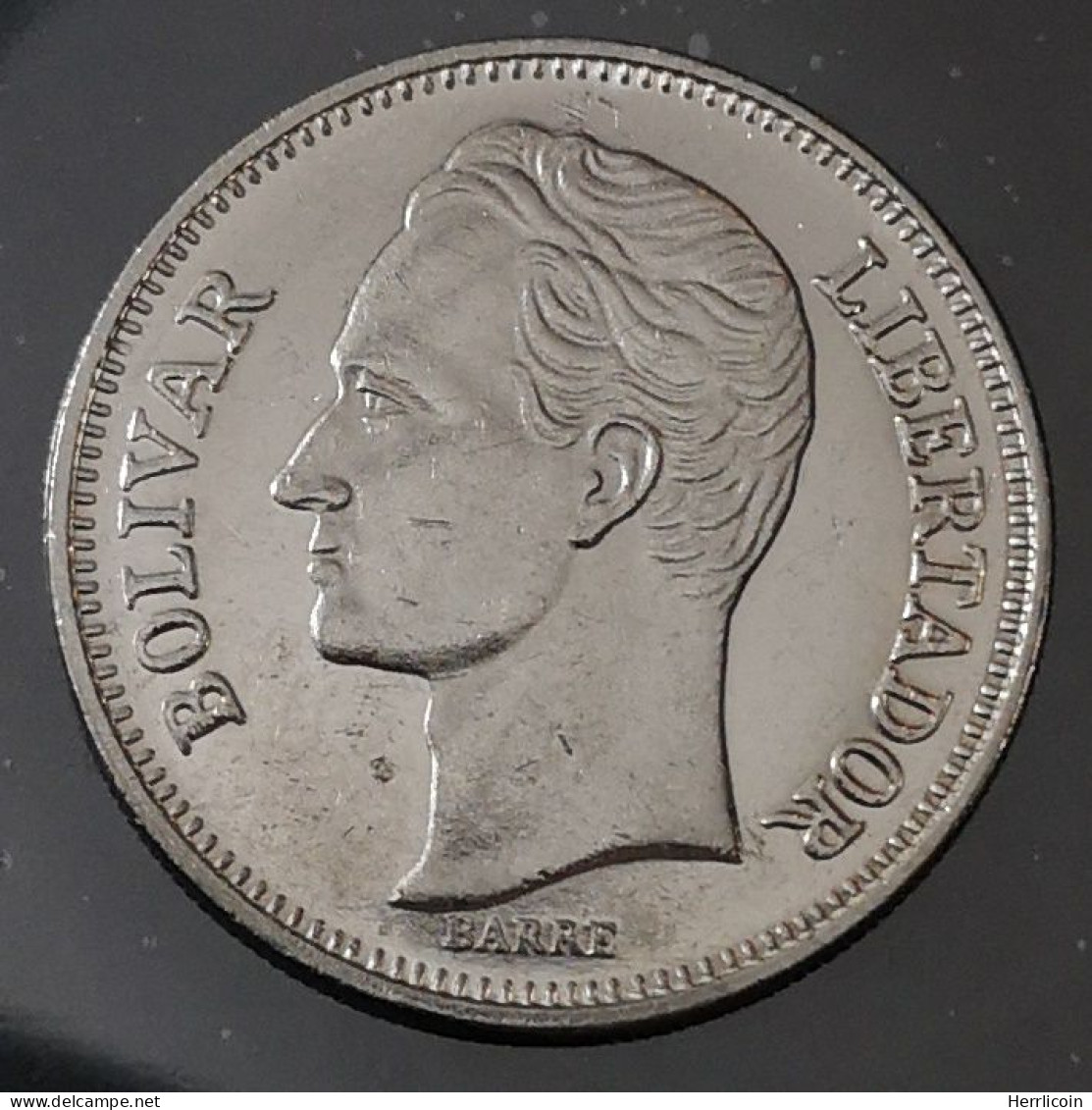 Monnaie Venezuela - 1989 - 1 Bolivar "Petites Lettres" - Venezuela