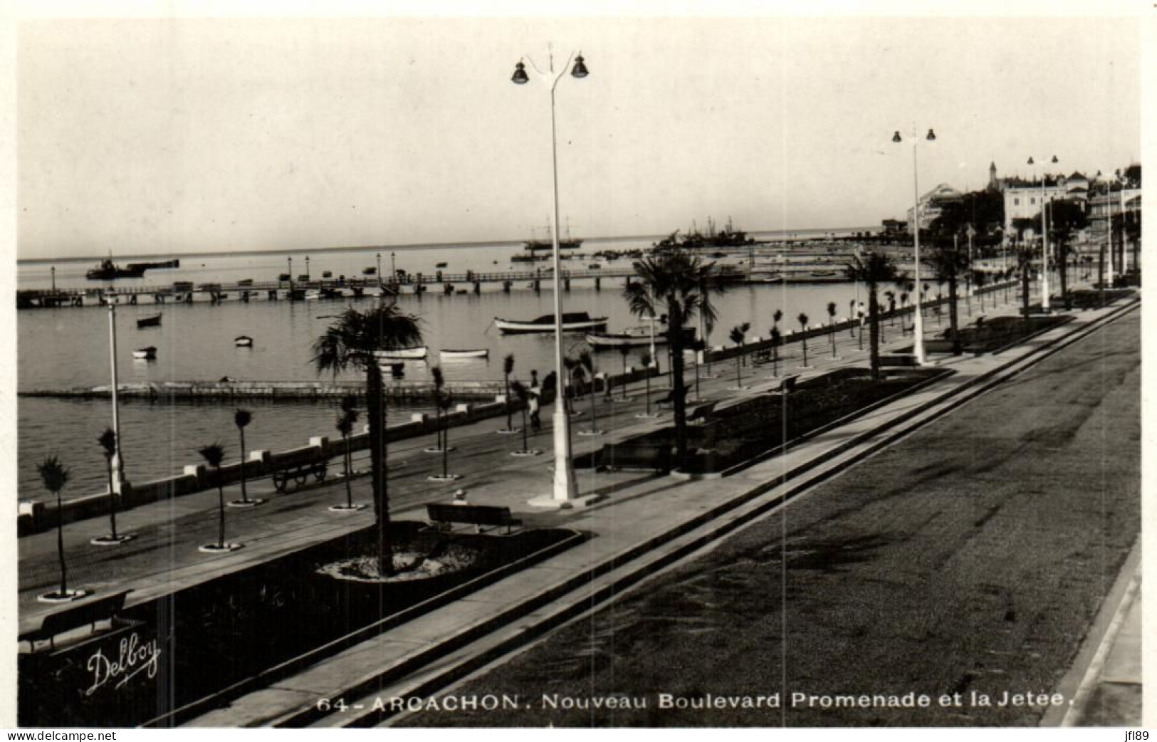 [33] Gironde > Arcachon - Nouveau Boulevard Promenade - La Jetée - 7234 - Arcachon