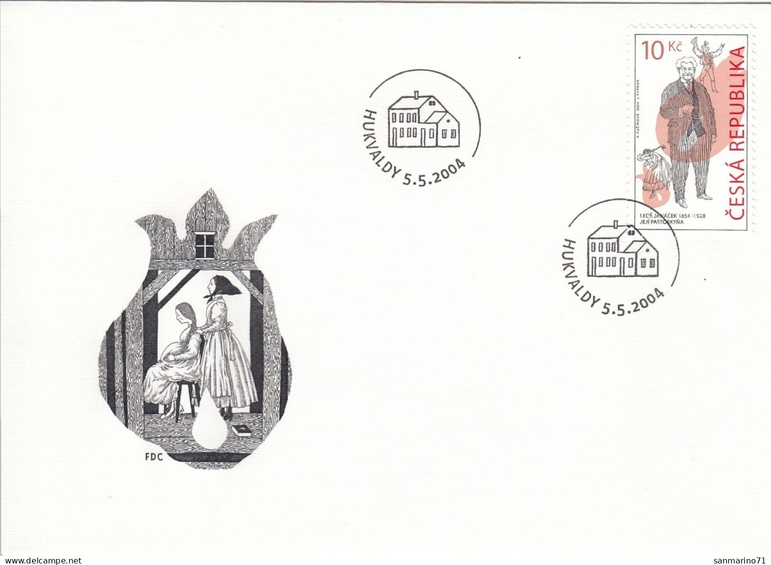 FDC CZECH REPUBLIC 398 - Non Classificati