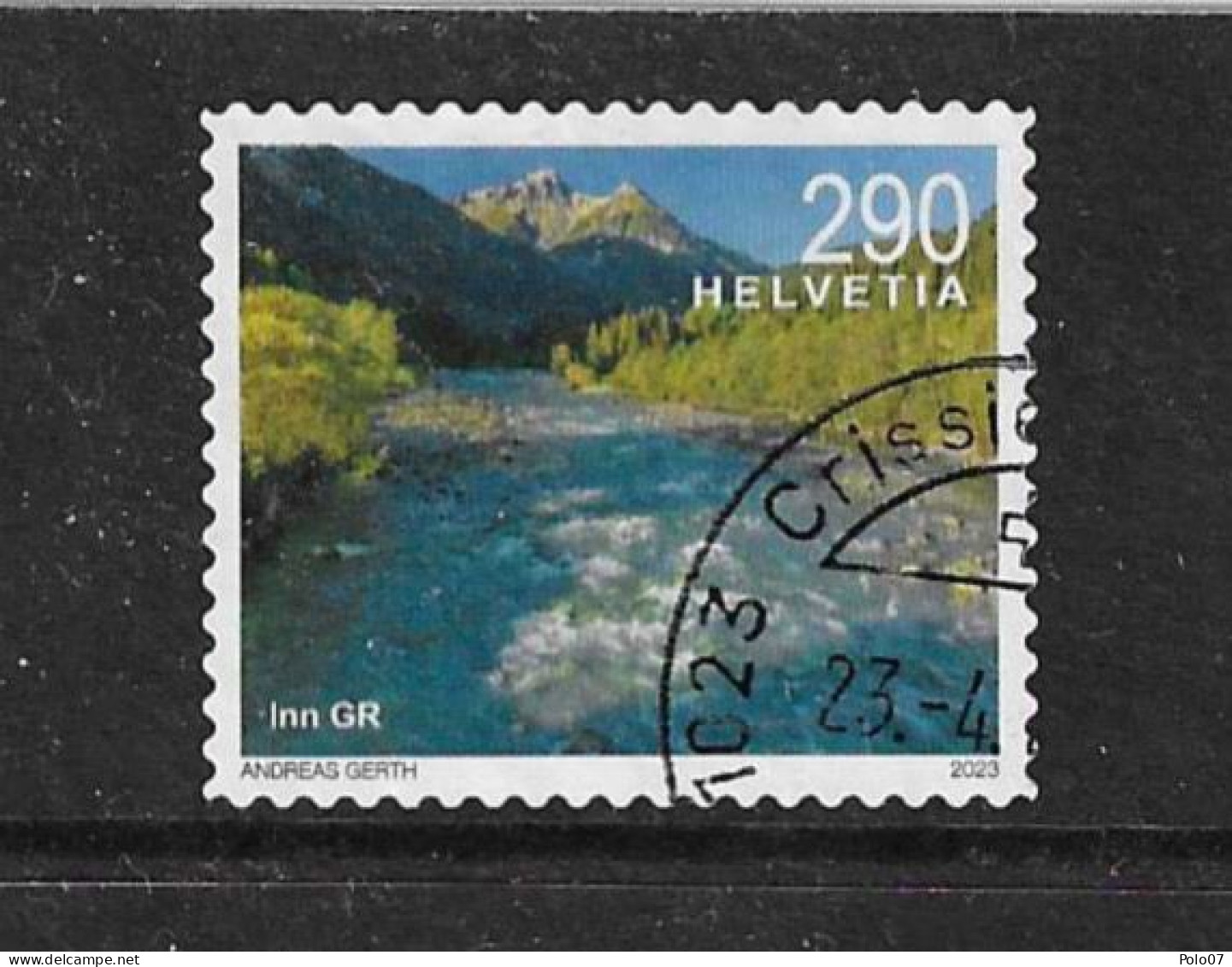 2023 ZNr 1952 Valeur D'affranchissement Peu Courante (2401) - Used Stamps