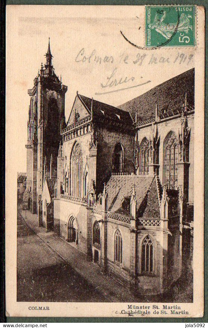 68 - COLMAR - Cathédrale Saint-Martin - Colmar