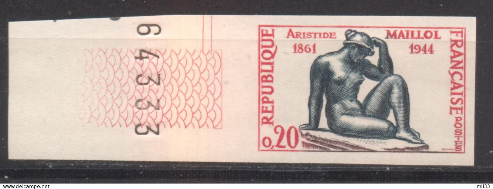 Aristide Maillol YT 1281 De 1961 Sans Trace Charnière - Ohne Zuordnung