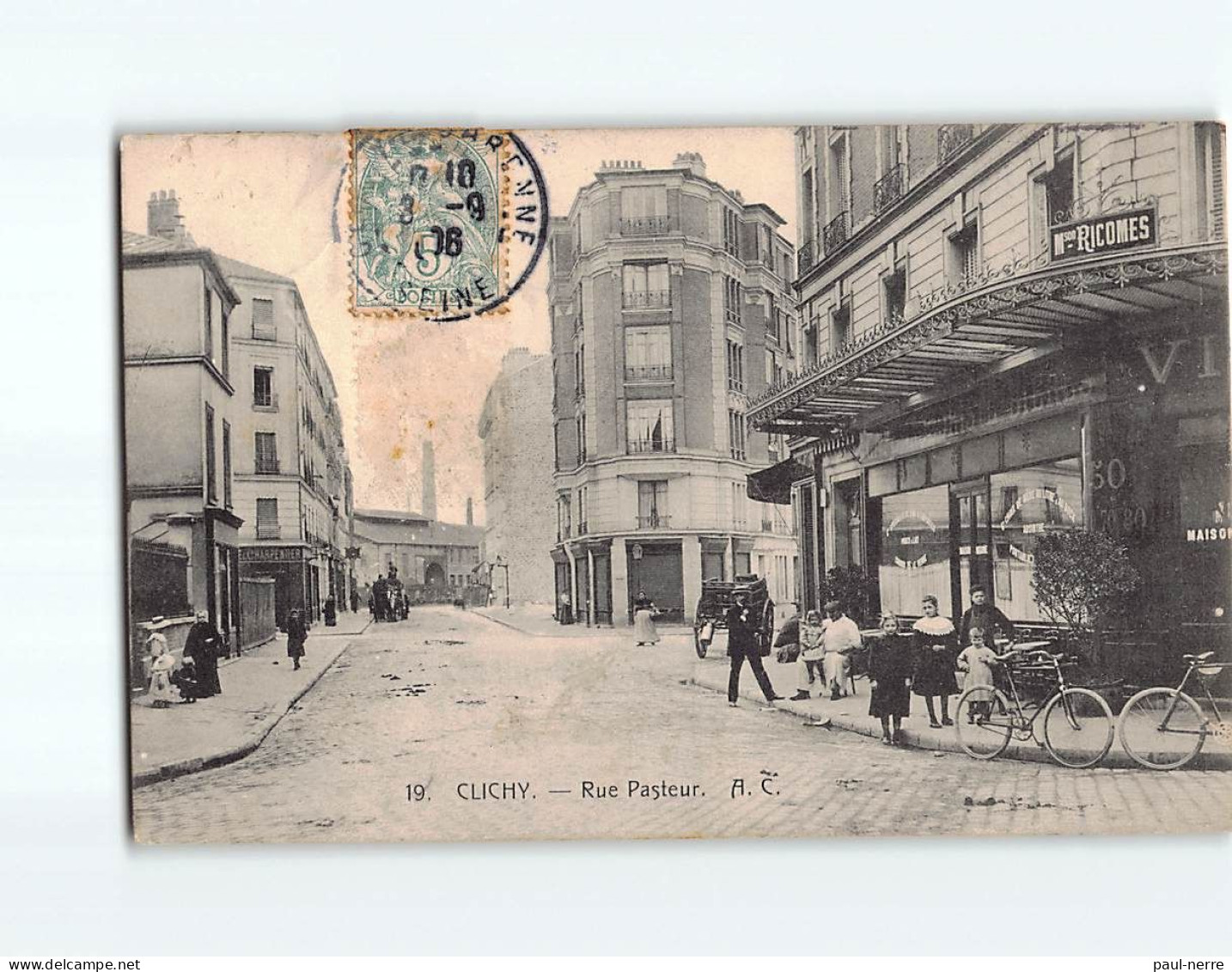 CLICHY : Rue Pasteur - état - Clichy