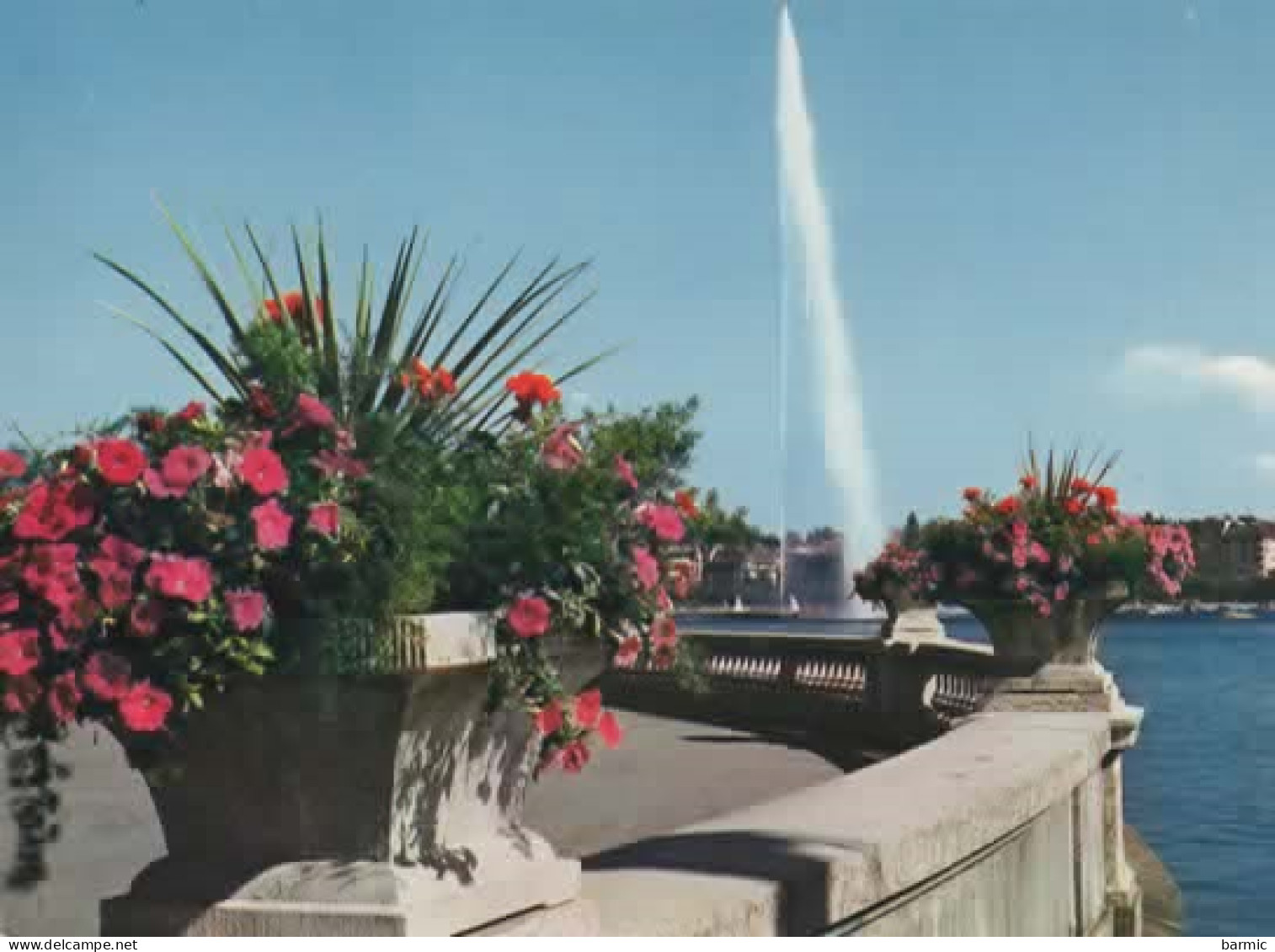 GENEVE, LE JET D EAU COULEUR  REF 15890 - Genève