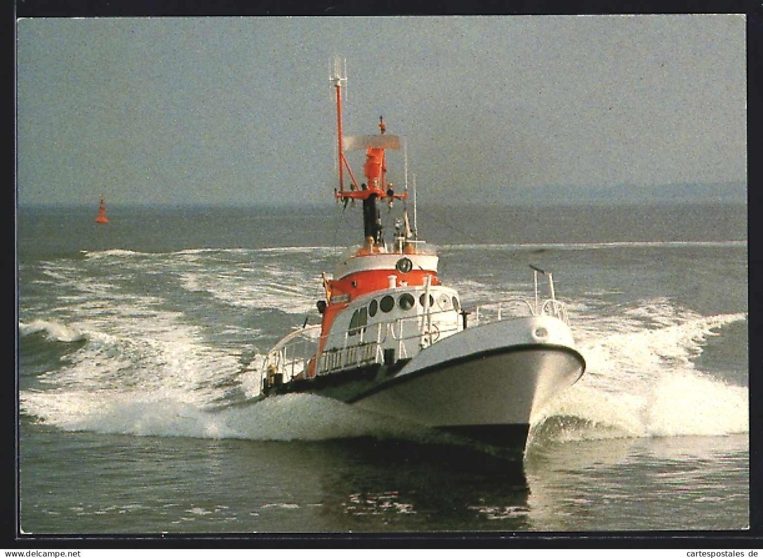 AK 17 M Seenot-Rettungsboot Paul Denker In Fahrt  - Autres & Non Classés
